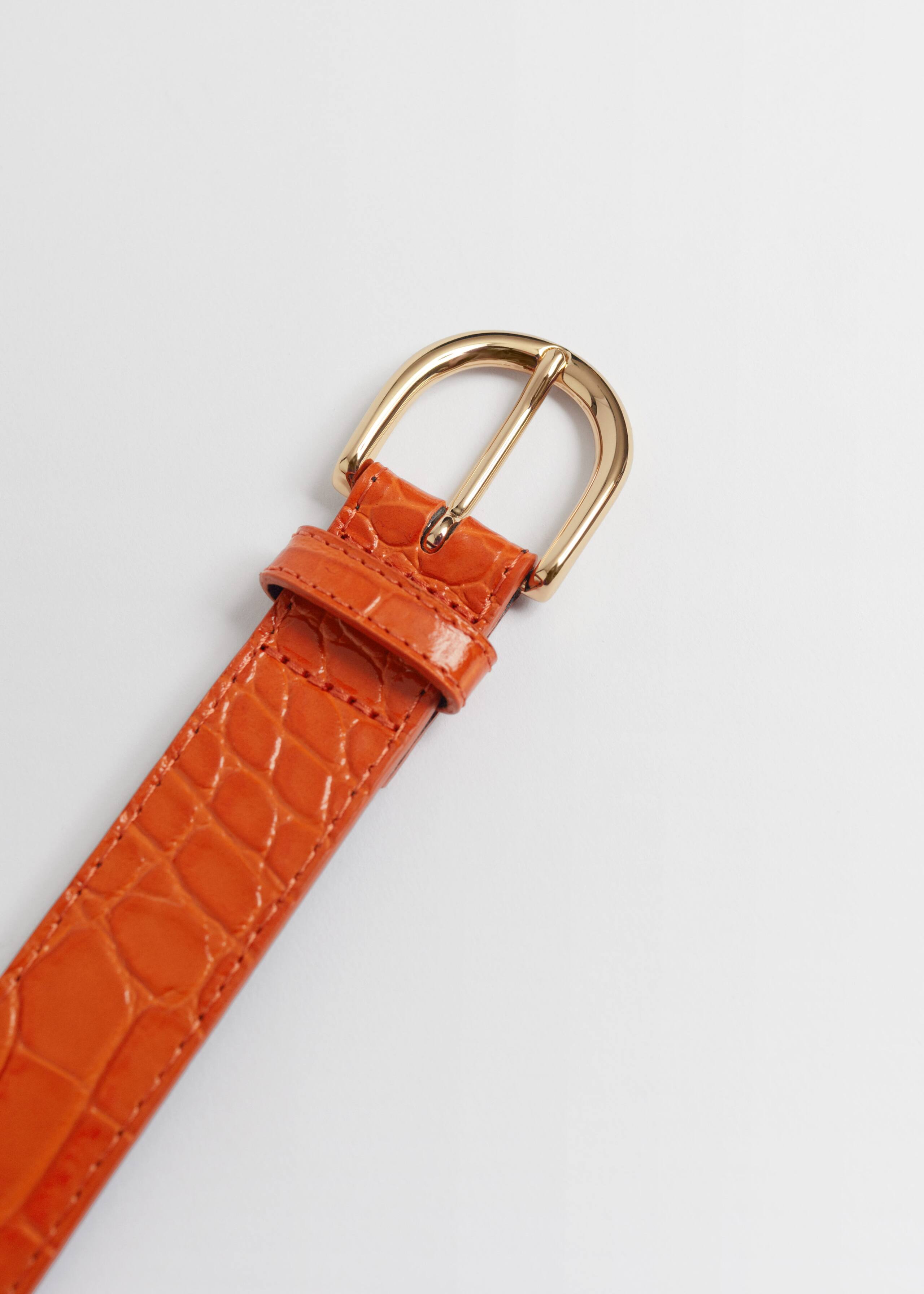 Leather Belt - {{variantName}} - Descrizione dettagliata