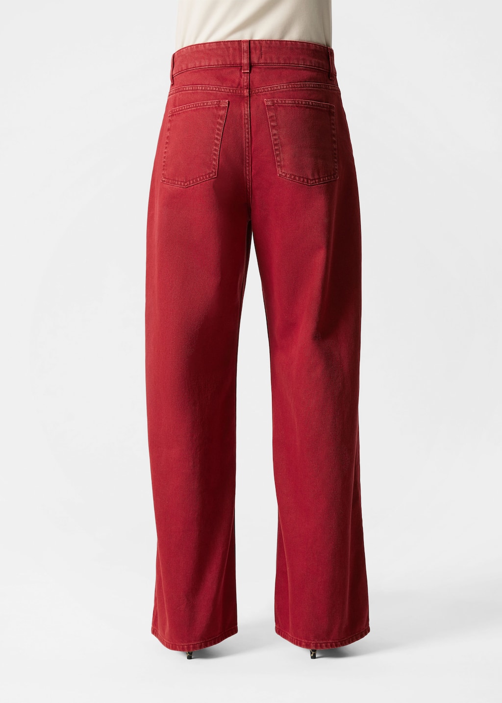 Image of Relaxed Wide-Leg Jeans