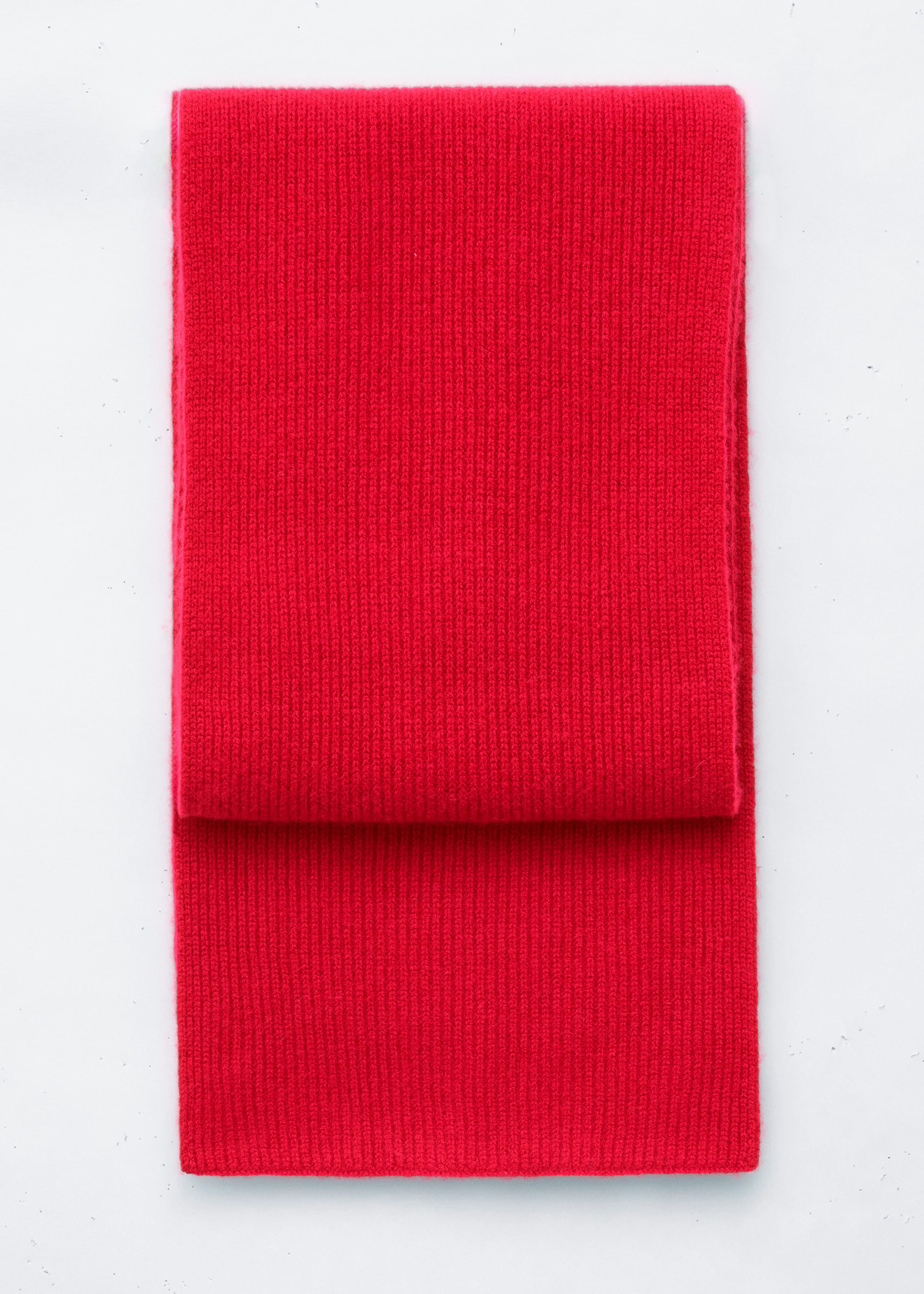 Cashmere Knit Scarf - Red - Still Life