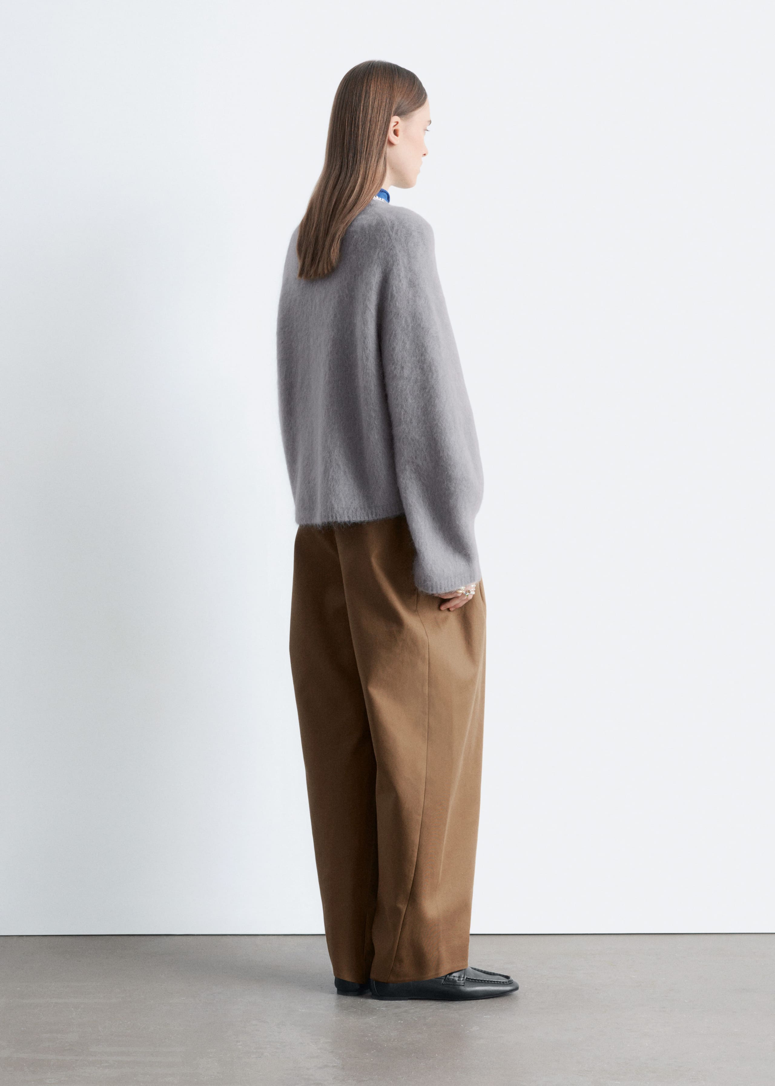 Image of Brushed Mohair-Blend Cardigan