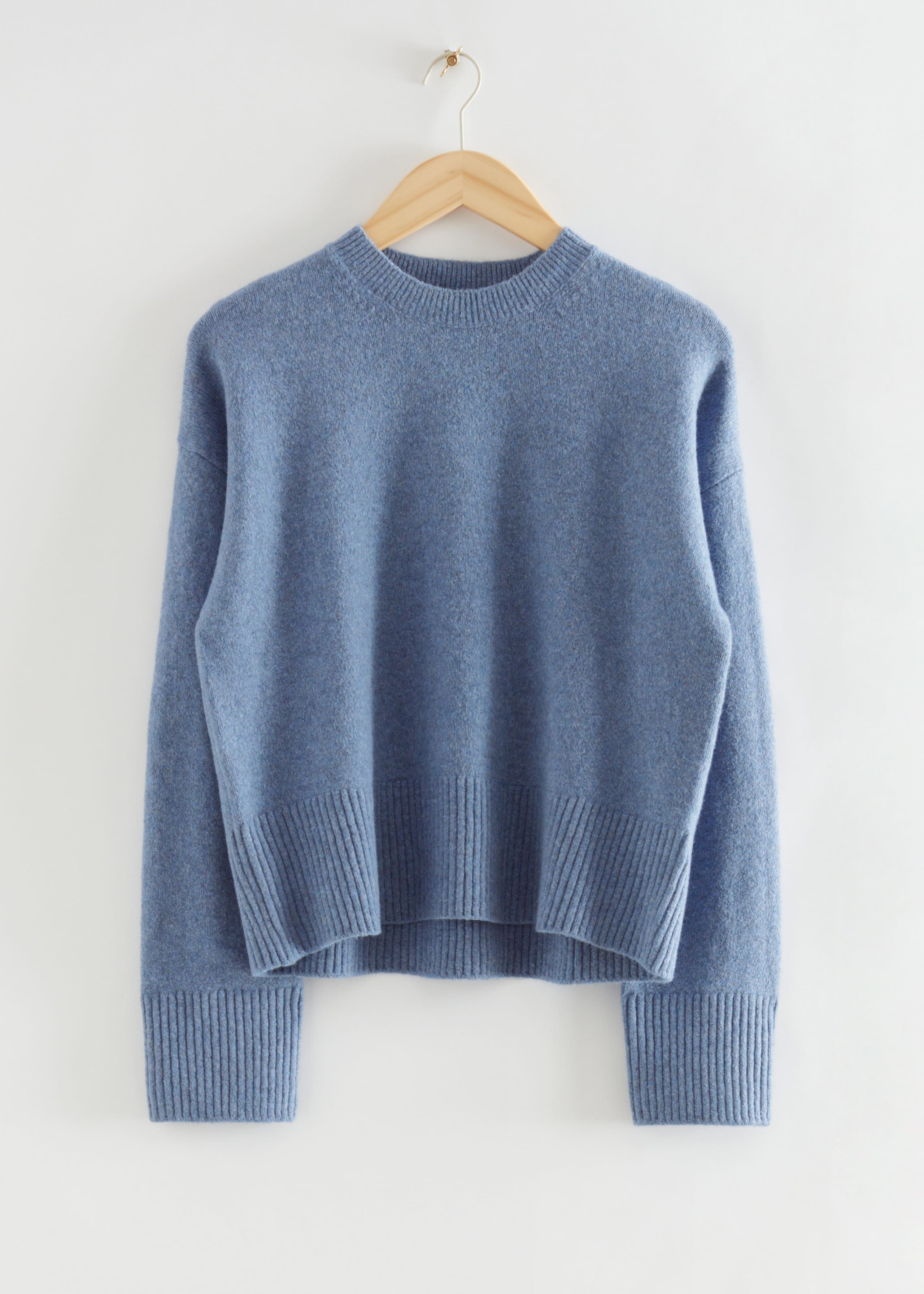 Jersey de punto y corte holgado - Navy - Bodegón