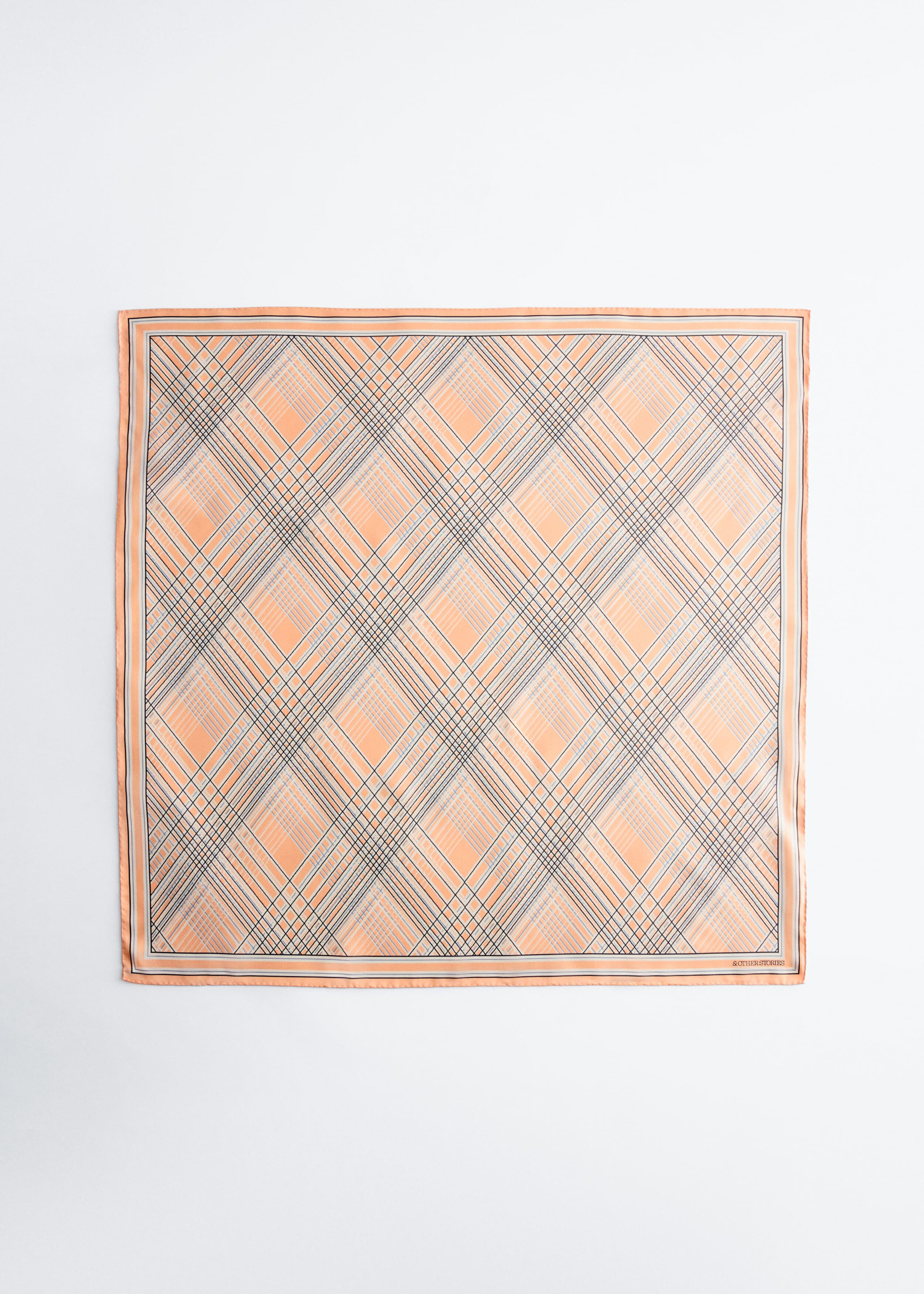 Image of Printed Silk Scarf