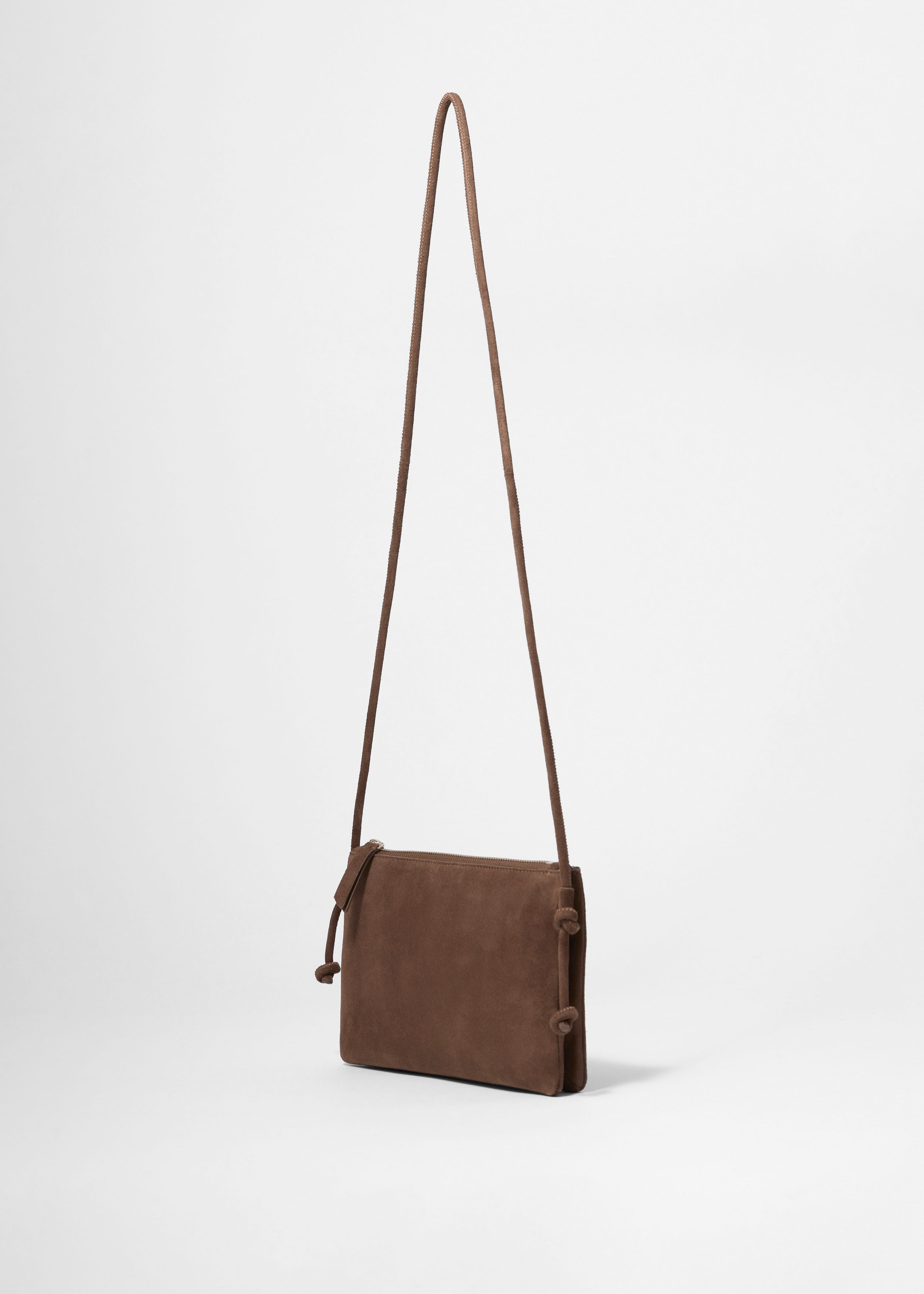 【KHIHO】FLASH BAG BEIGE SUEDE Bags - Shoulder - khiho