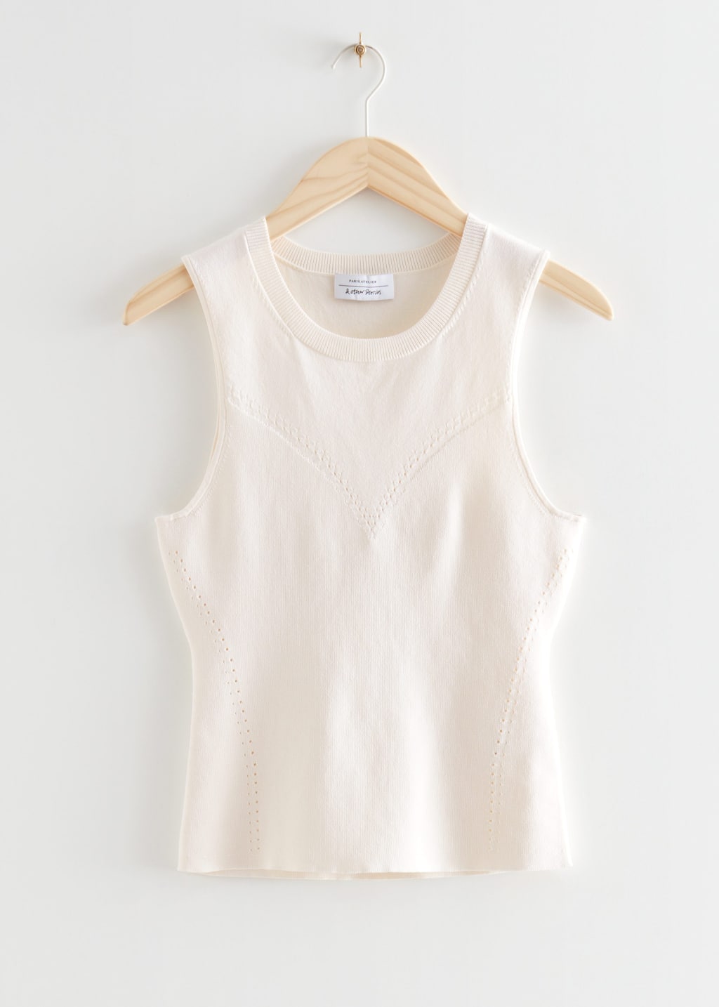 KnittedTankTop - Black - Natura morta