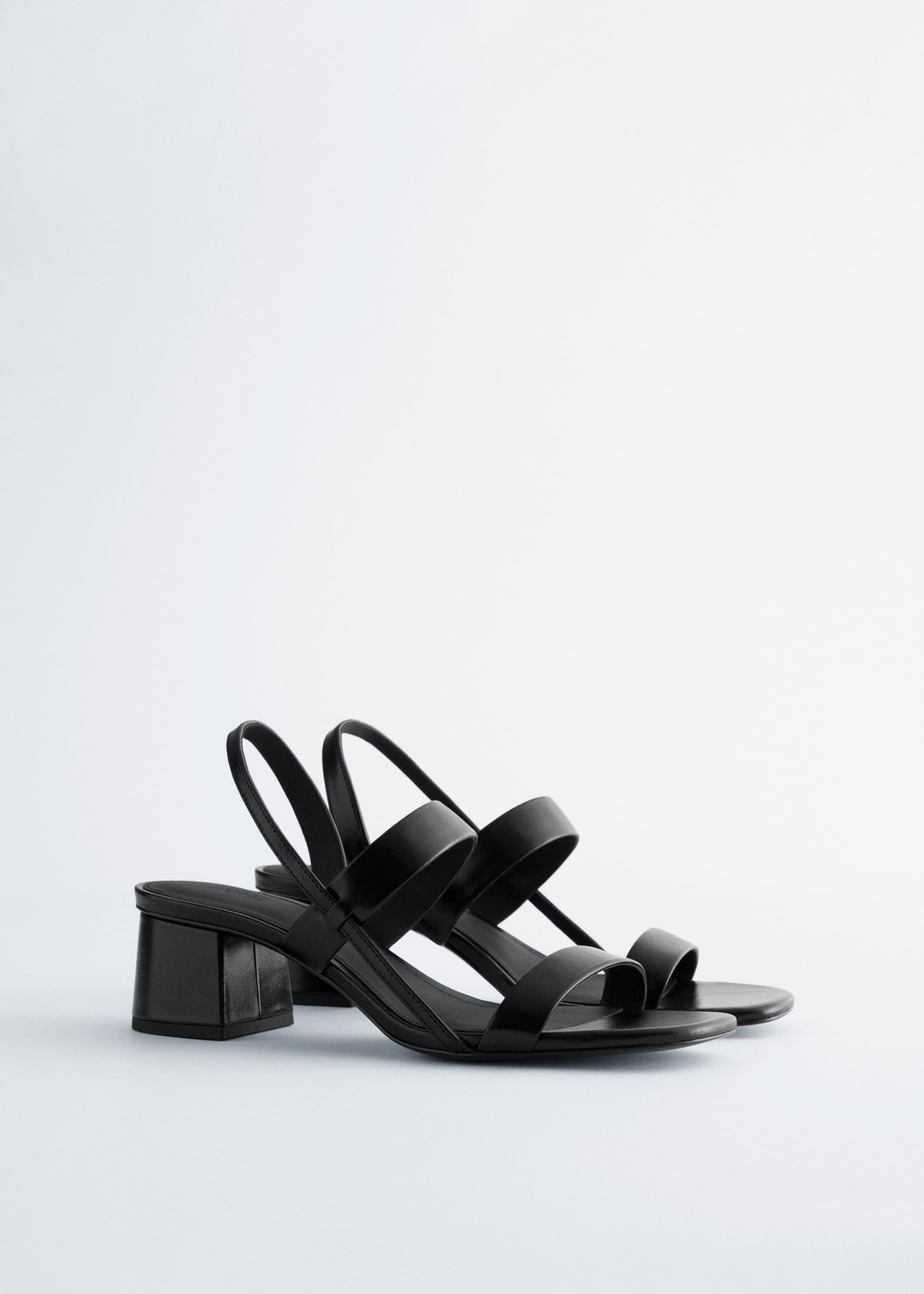 Image of Sandali con fasce e tacco a blocco