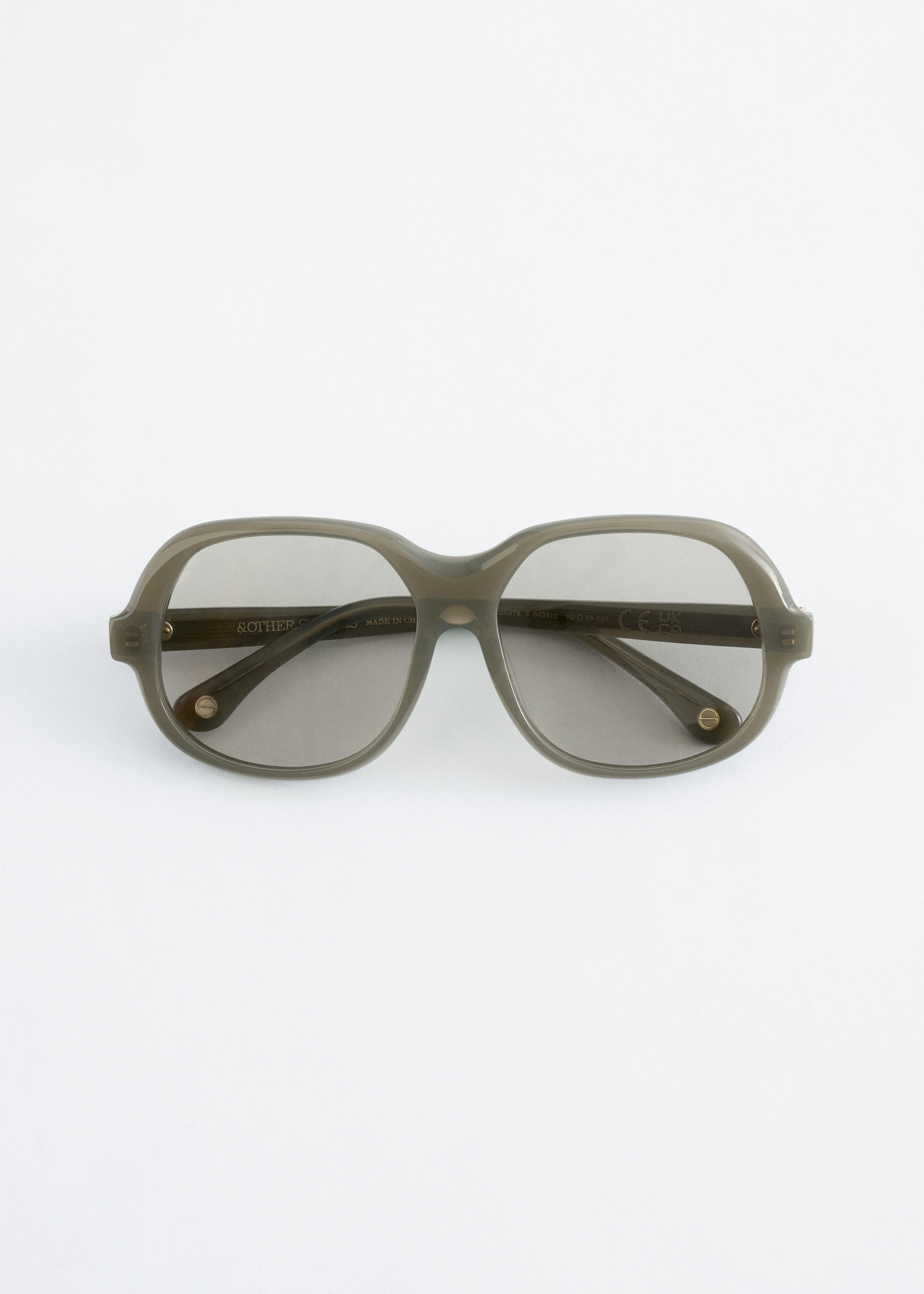 Square-Frame Sunglasses