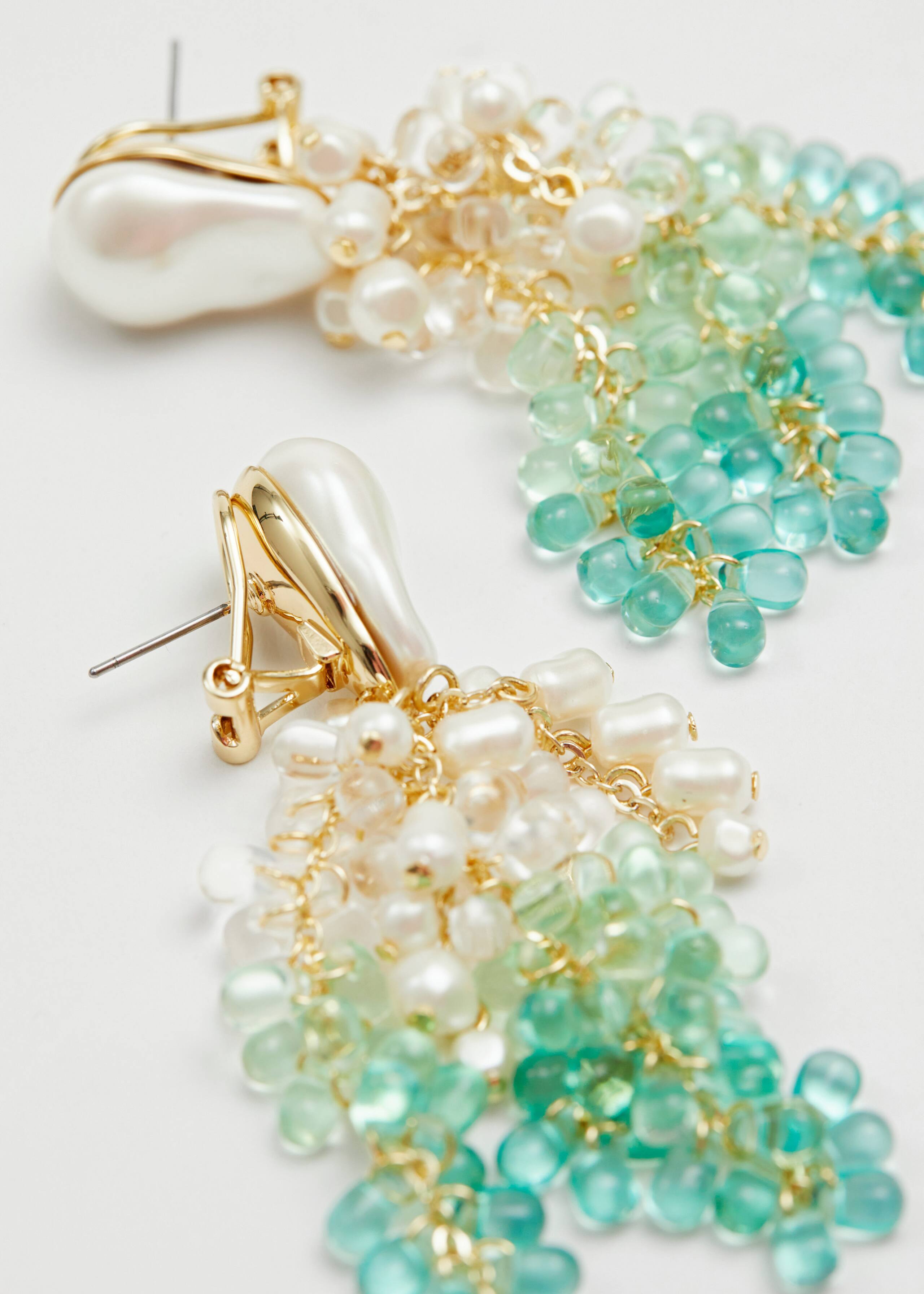 Wasserfall-Ohrringe - {{variantName}} - Beschreibendes Detail