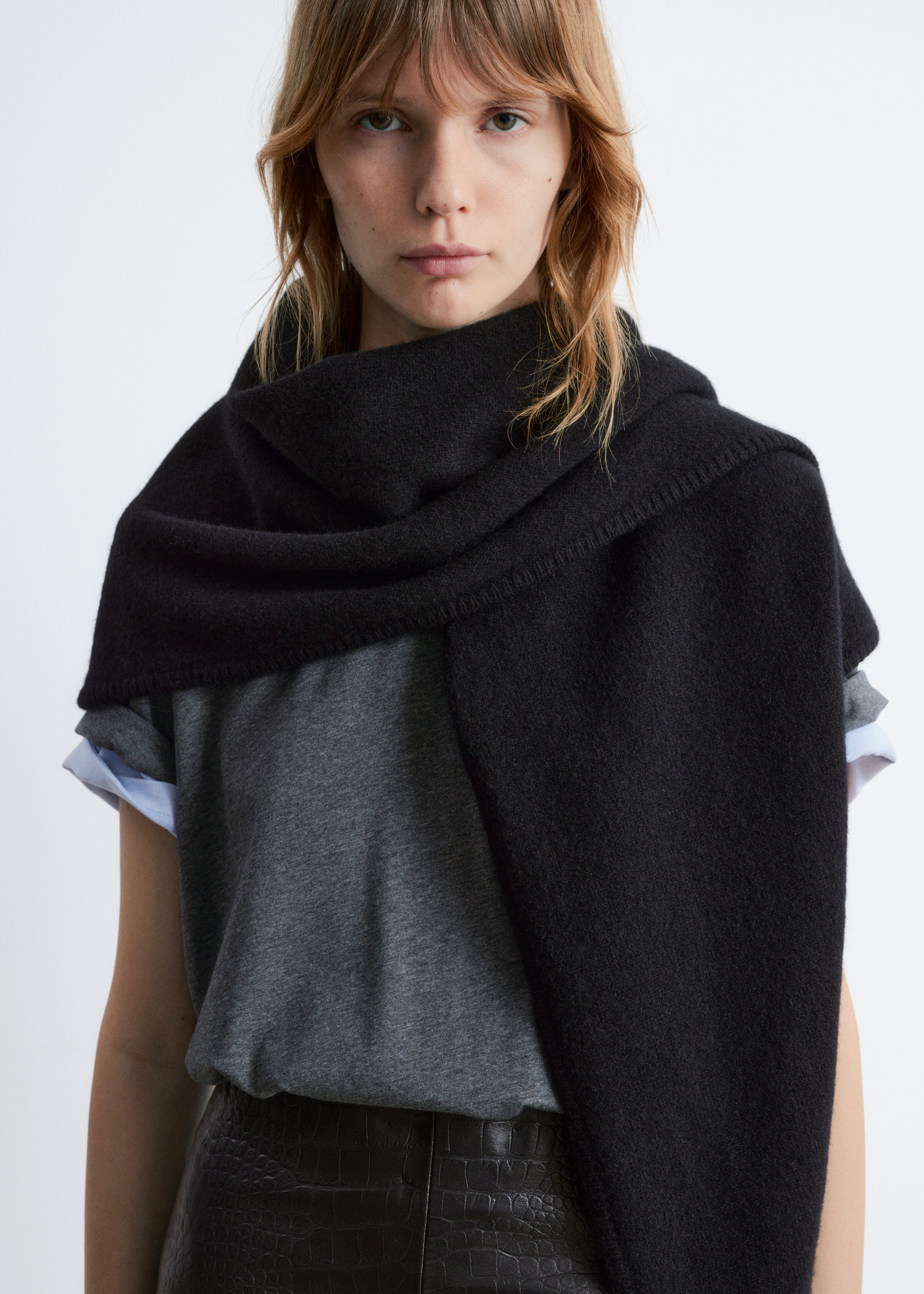 Other Stories Wool Triangle Scarf King's Cross