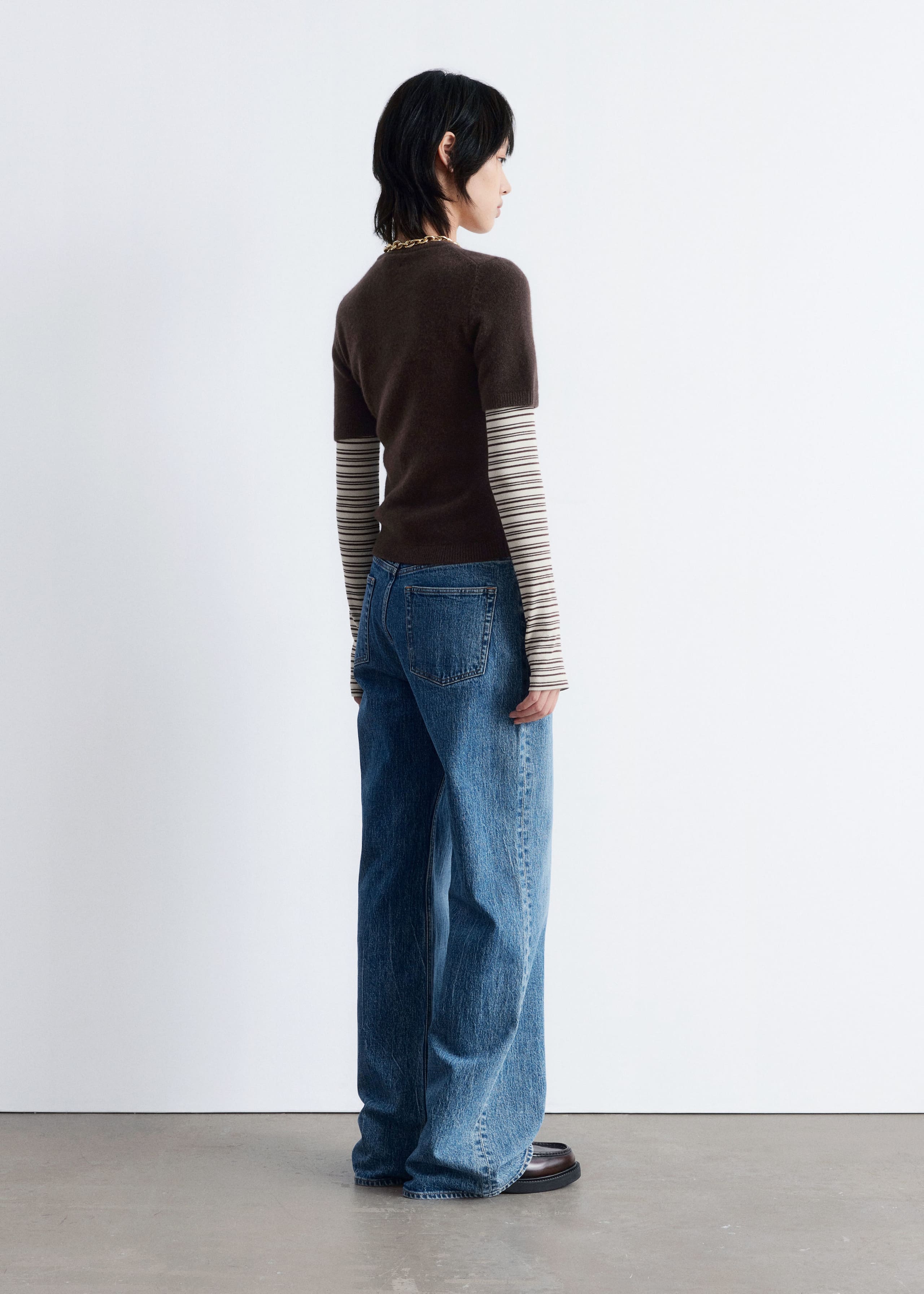 Image of Knitted Cashmere T-shirt