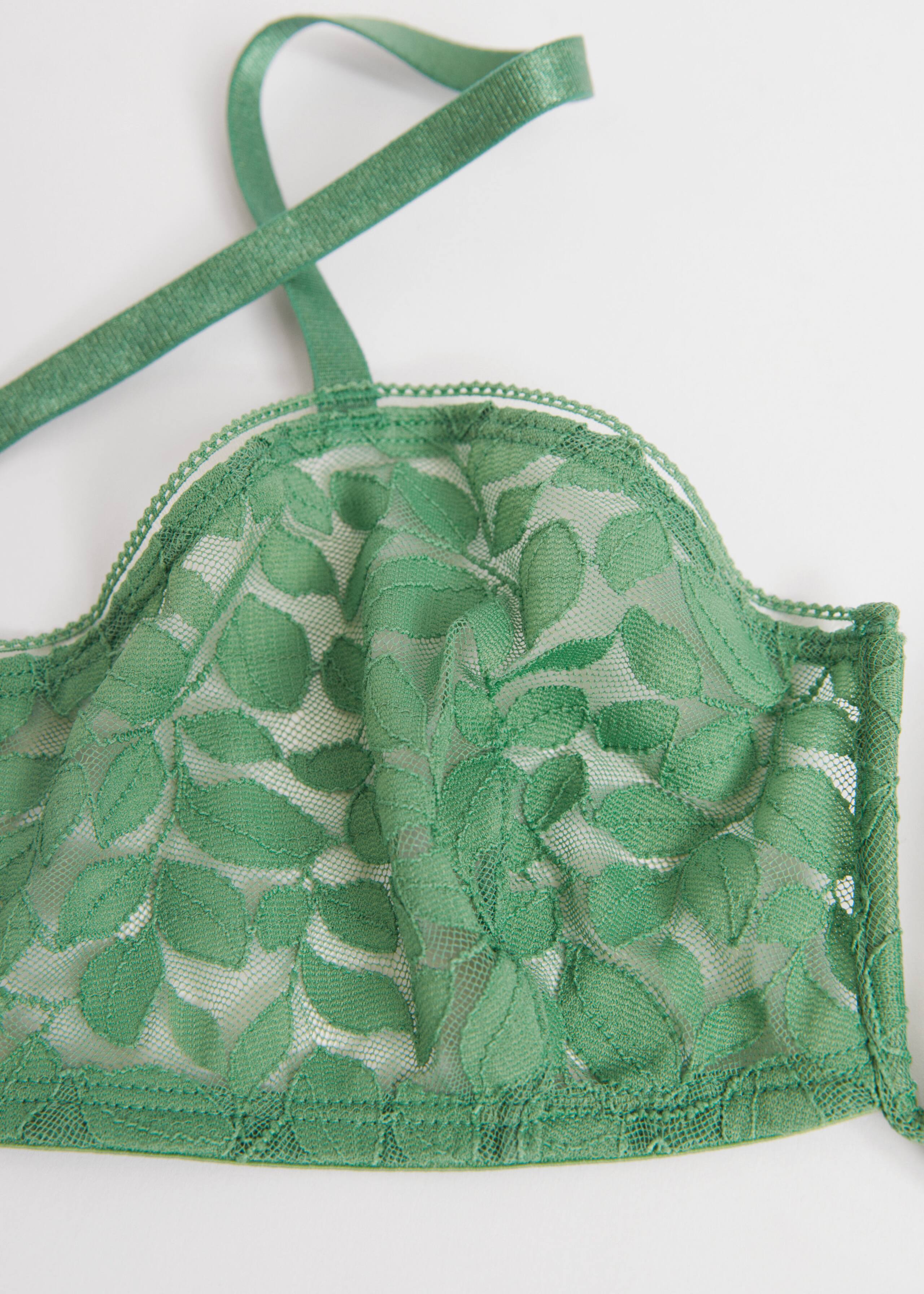 Leaf Lace Soft Bra - {{variantName}} - Descrizione dettagliata