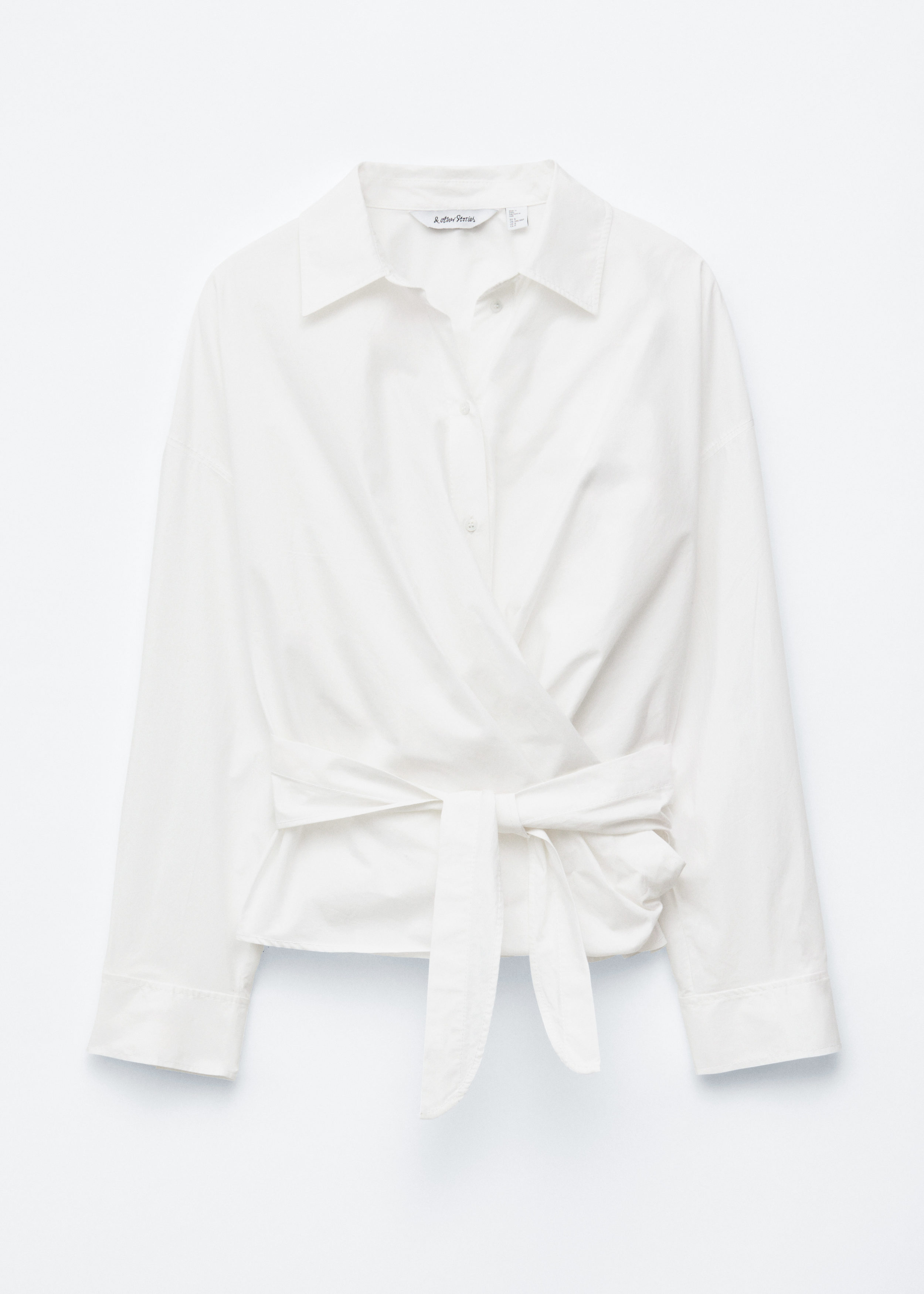 Bow-Collar Blouse - White - Blouses - & Other Stories US