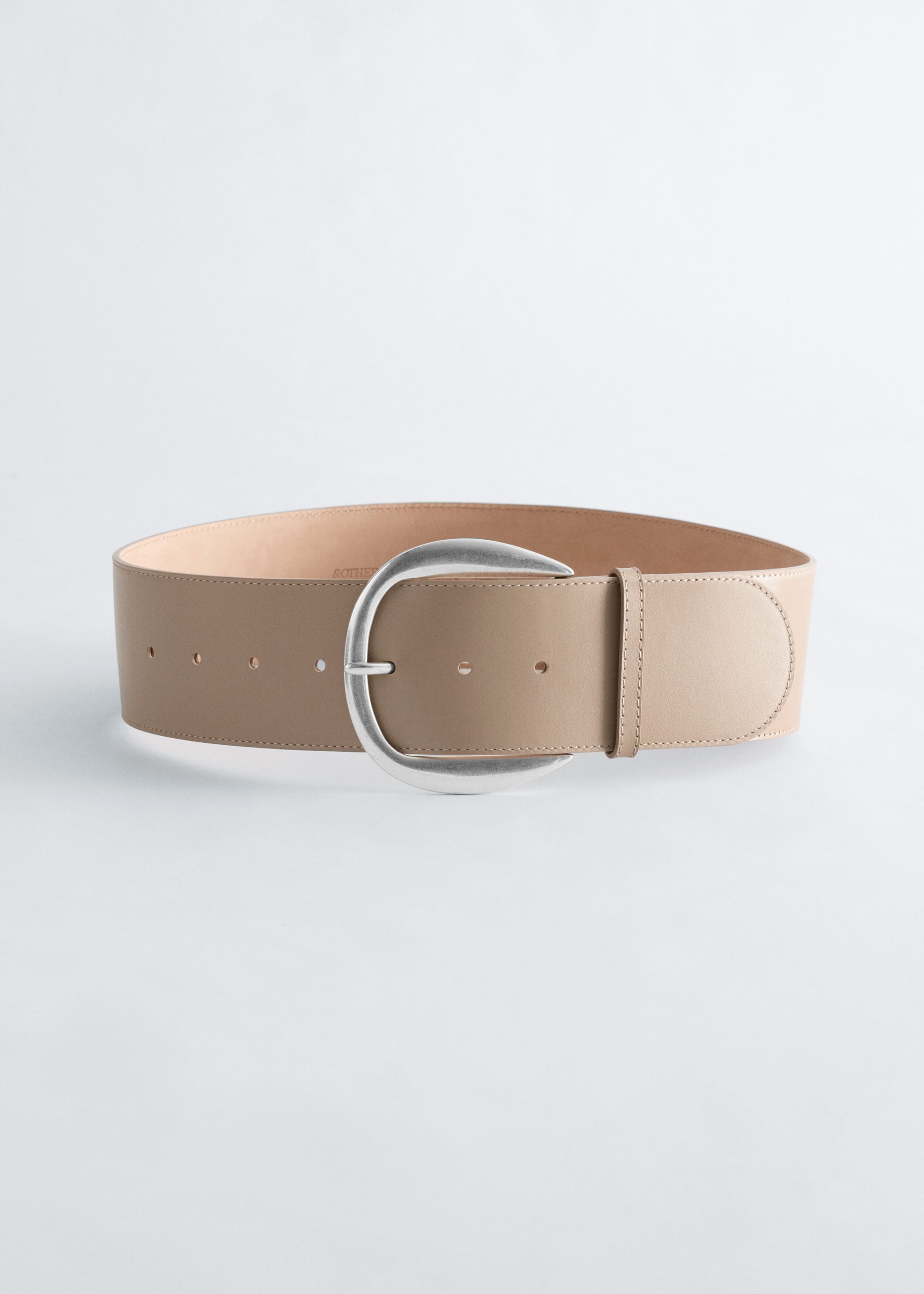 Image of Wide Leather Belt
