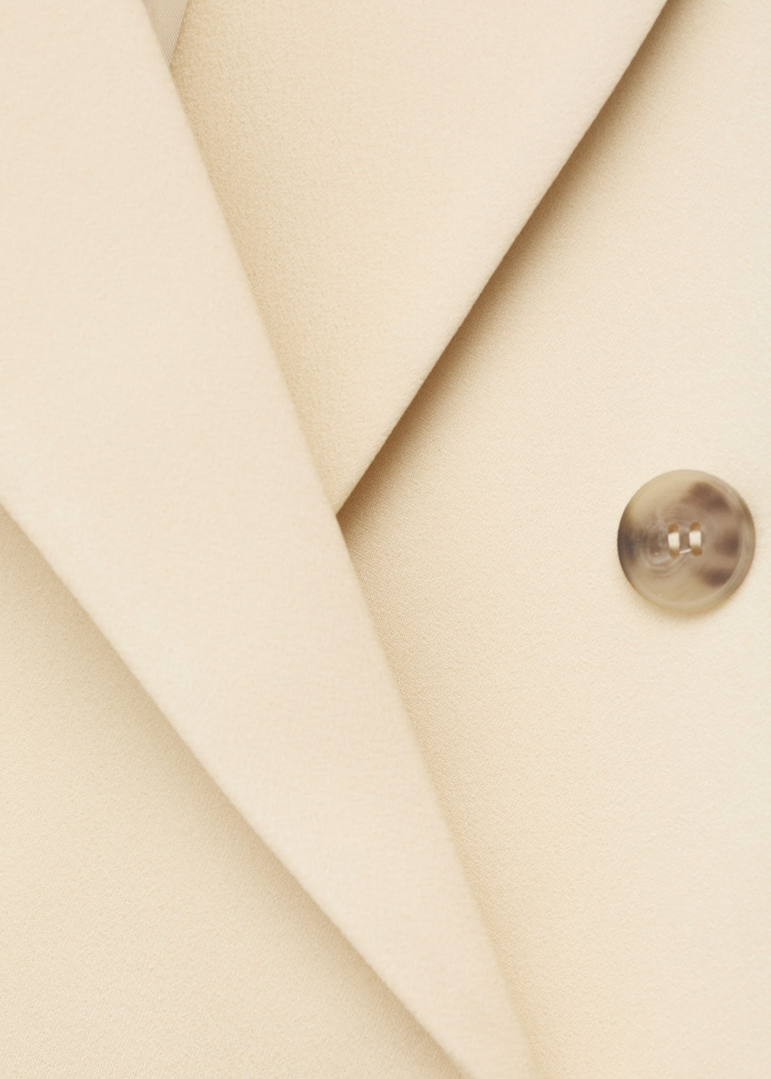 Cinched Waist Blazer - {{variantName}} - Descriptive Detail