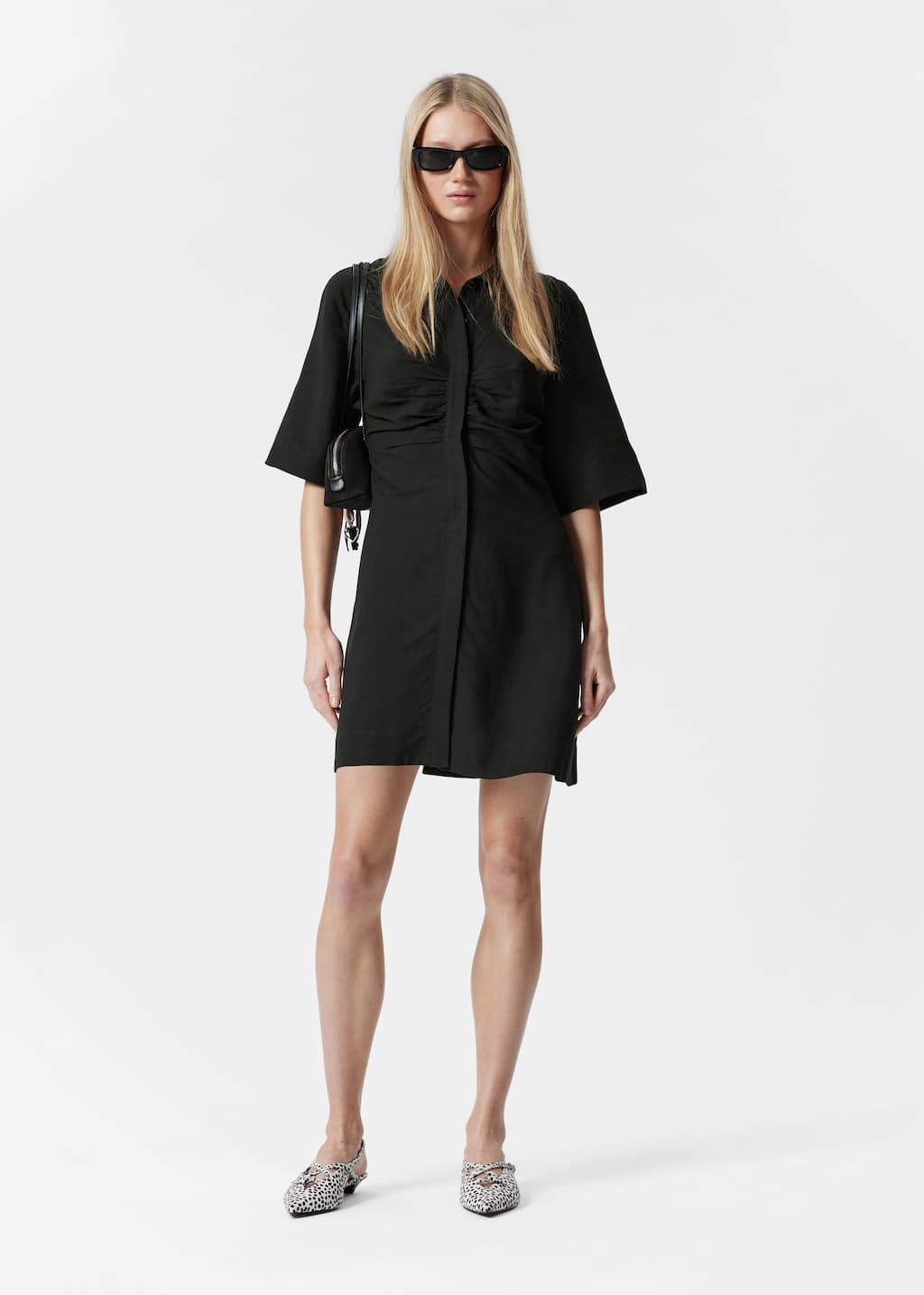 Image of Vestido camisero mini