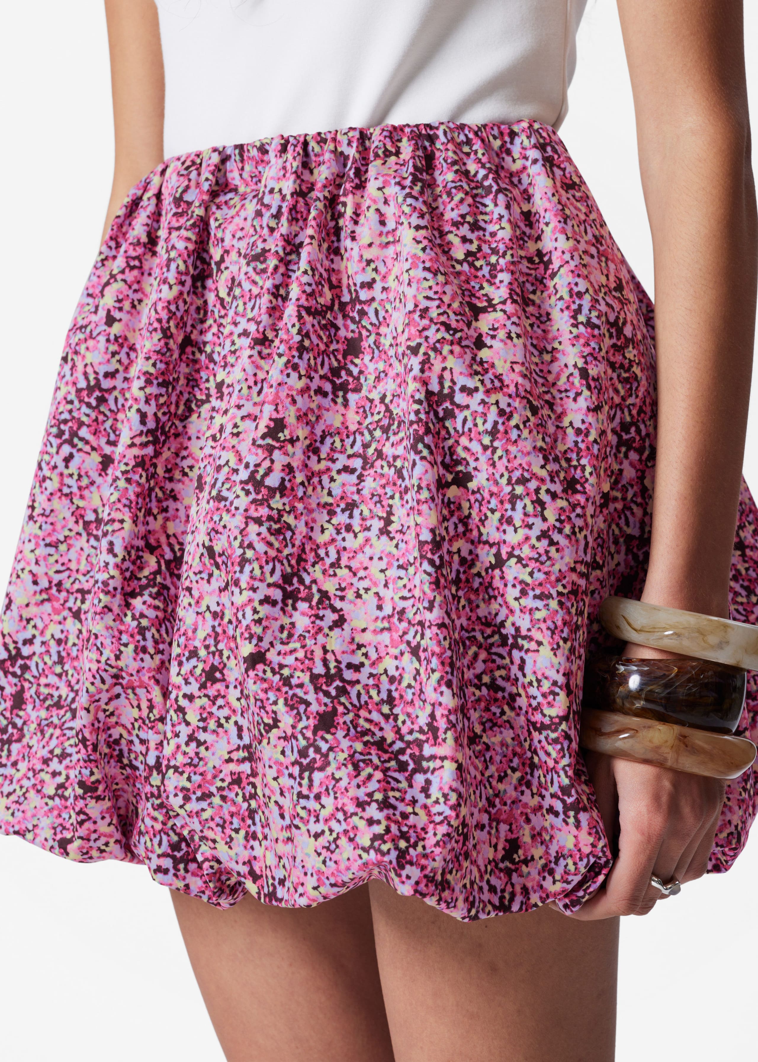 Image of Bubble Mini Skirt