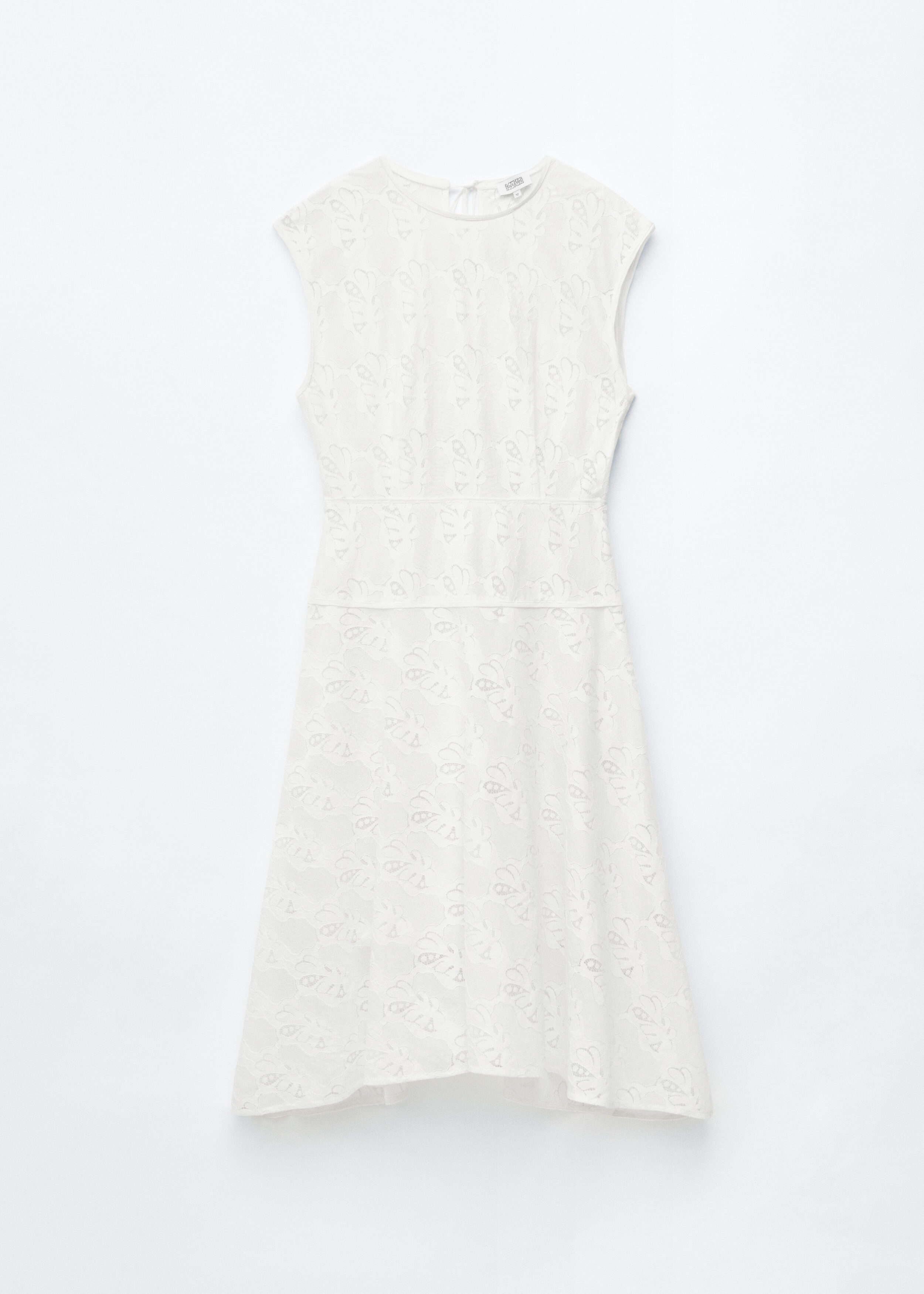 Bias-Cut Lace Midi Dress