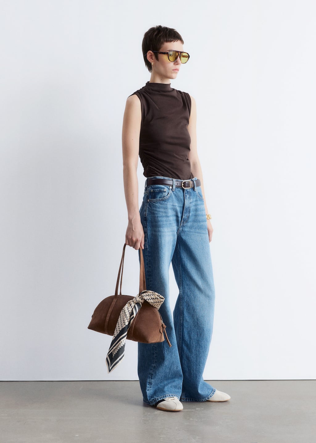 Image of Wide-Leg Jeans