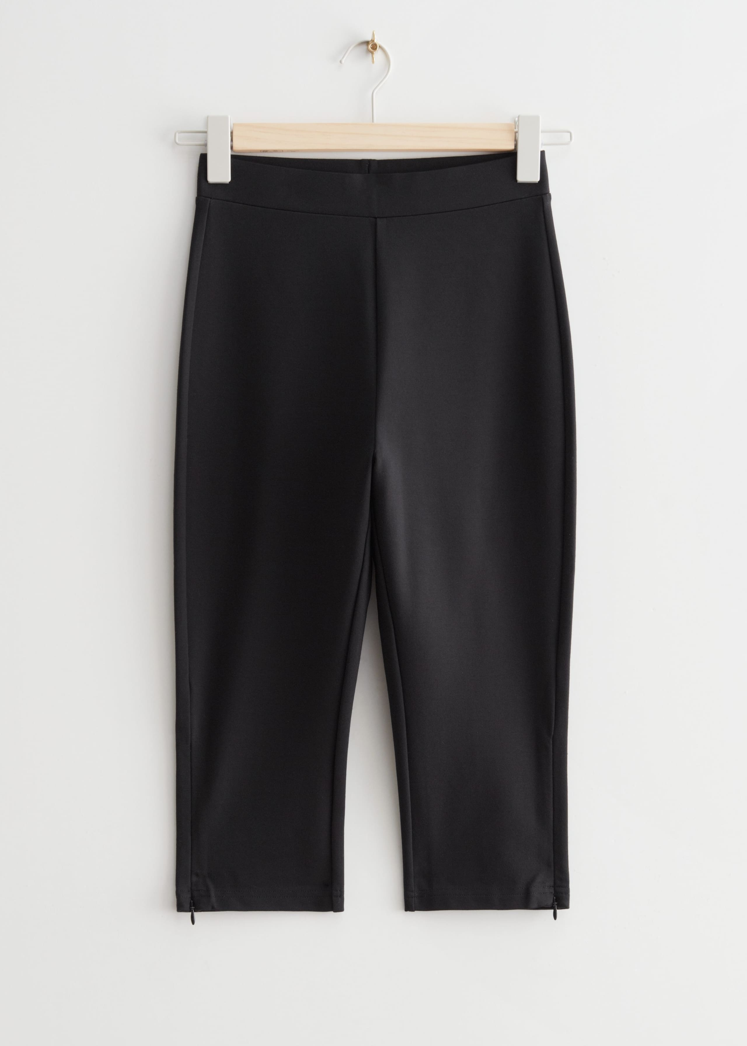 High Waist Cycling Shorts - Black - Bodegón