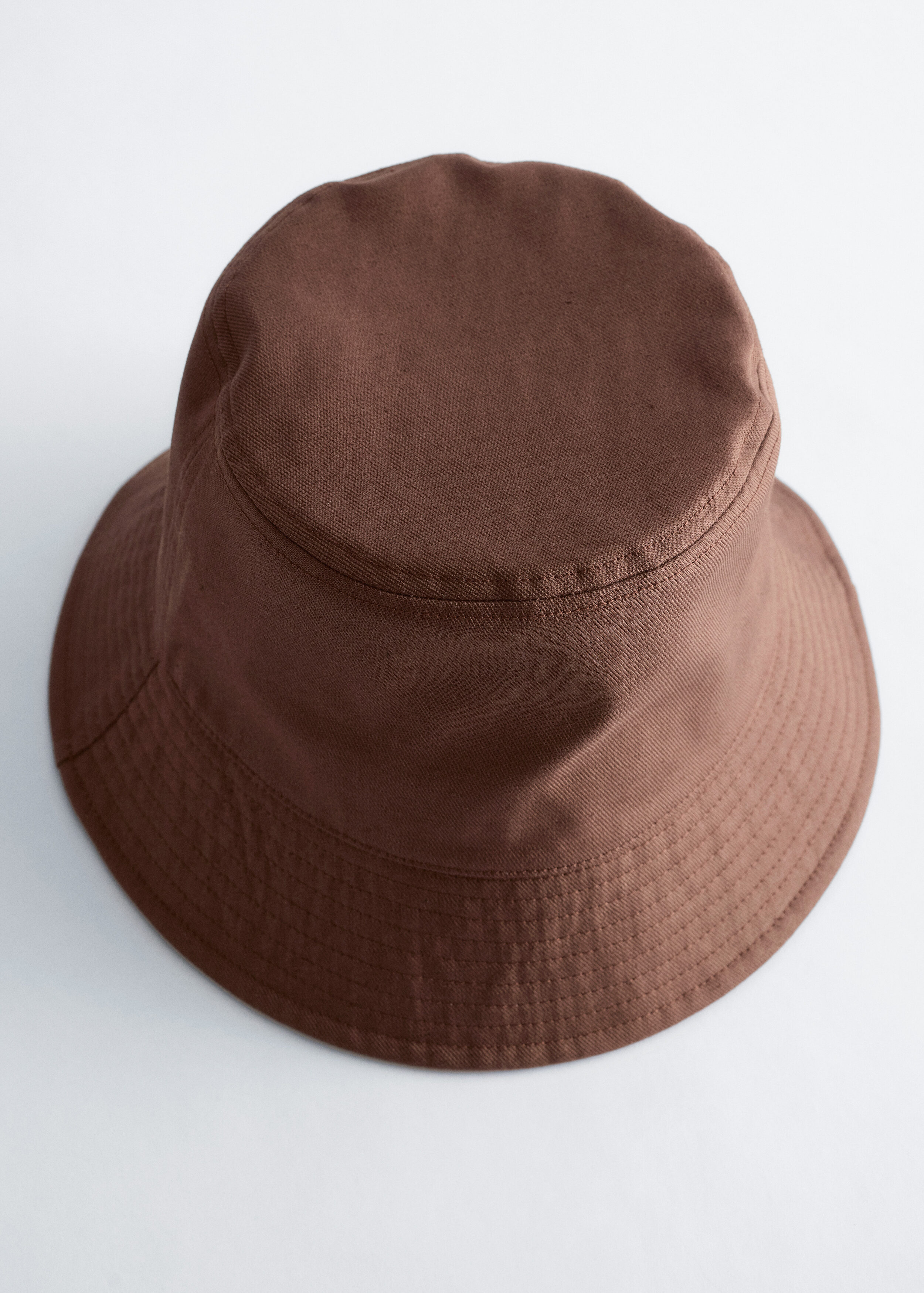 Cotton-Linen Bucket Hat - Dark Brown - & Other Stories GB