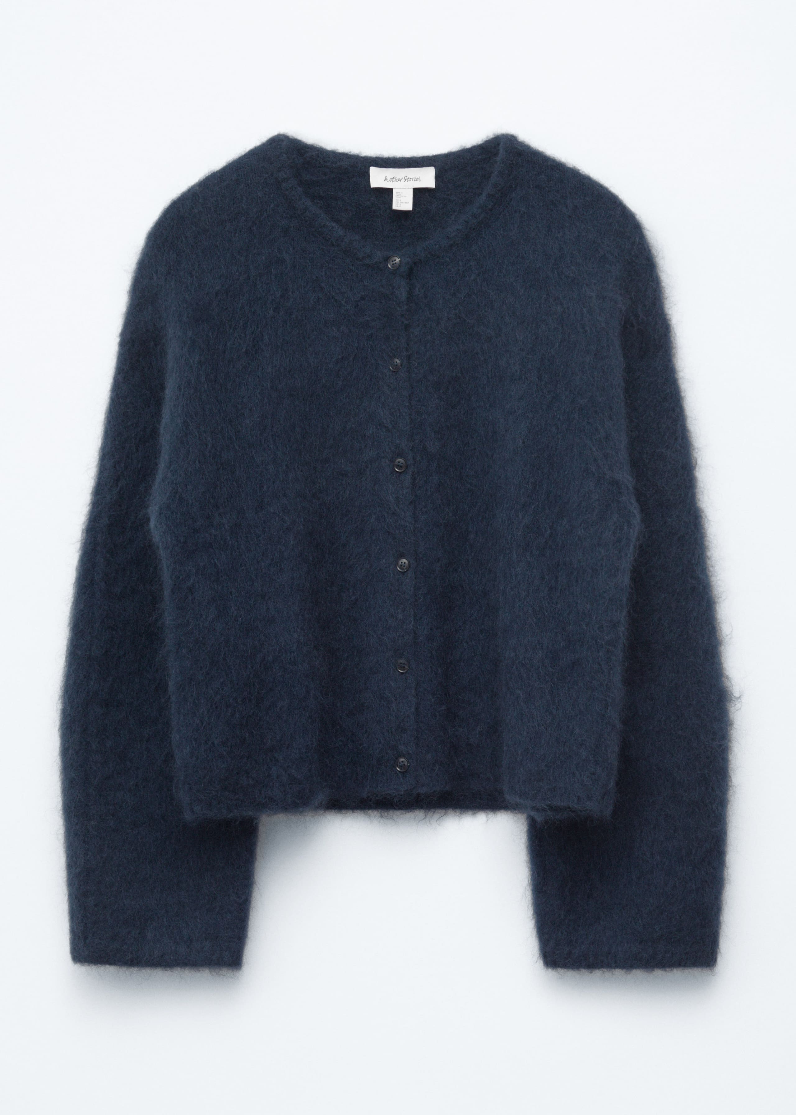 Image of Brushed Mohair-Blend Cardigan