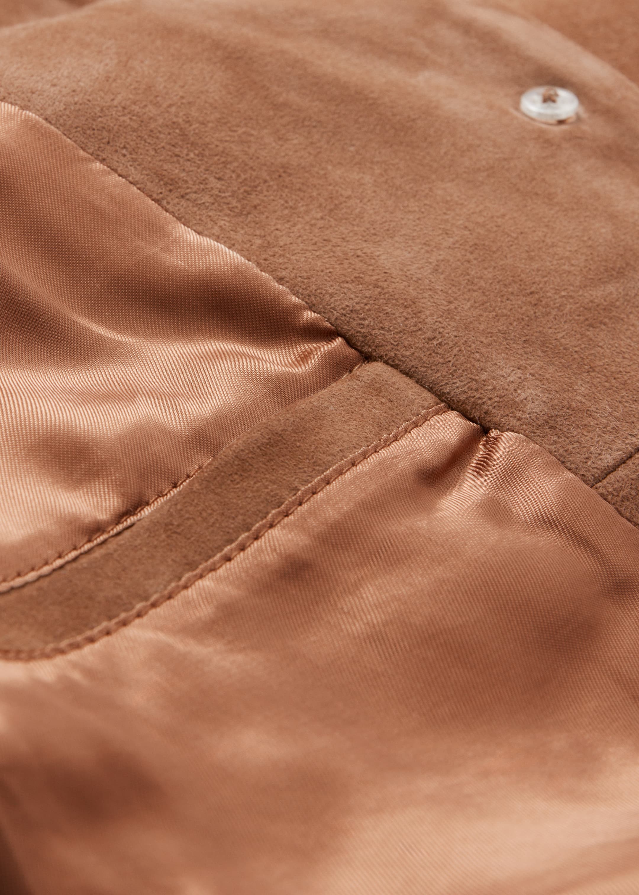 Ver imagen más grande: Chaqueta de ante con flecos - Marrón - MUJER | H&M ES 8