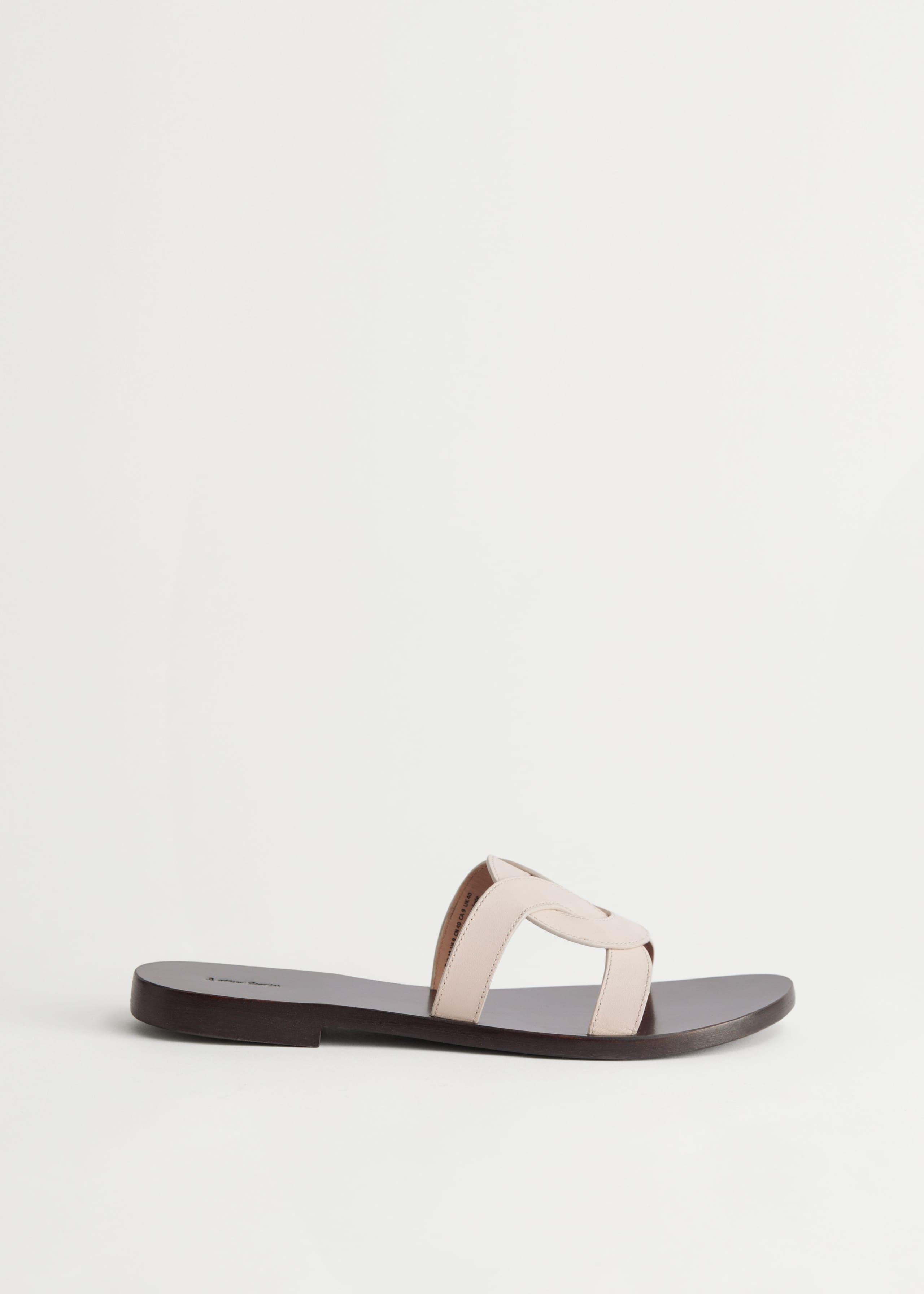 WovenLeatherSandals - Brown - Bodegón