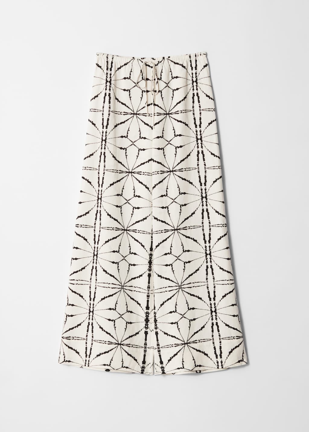 Image of Pantalon décontracté à cordon de serrage