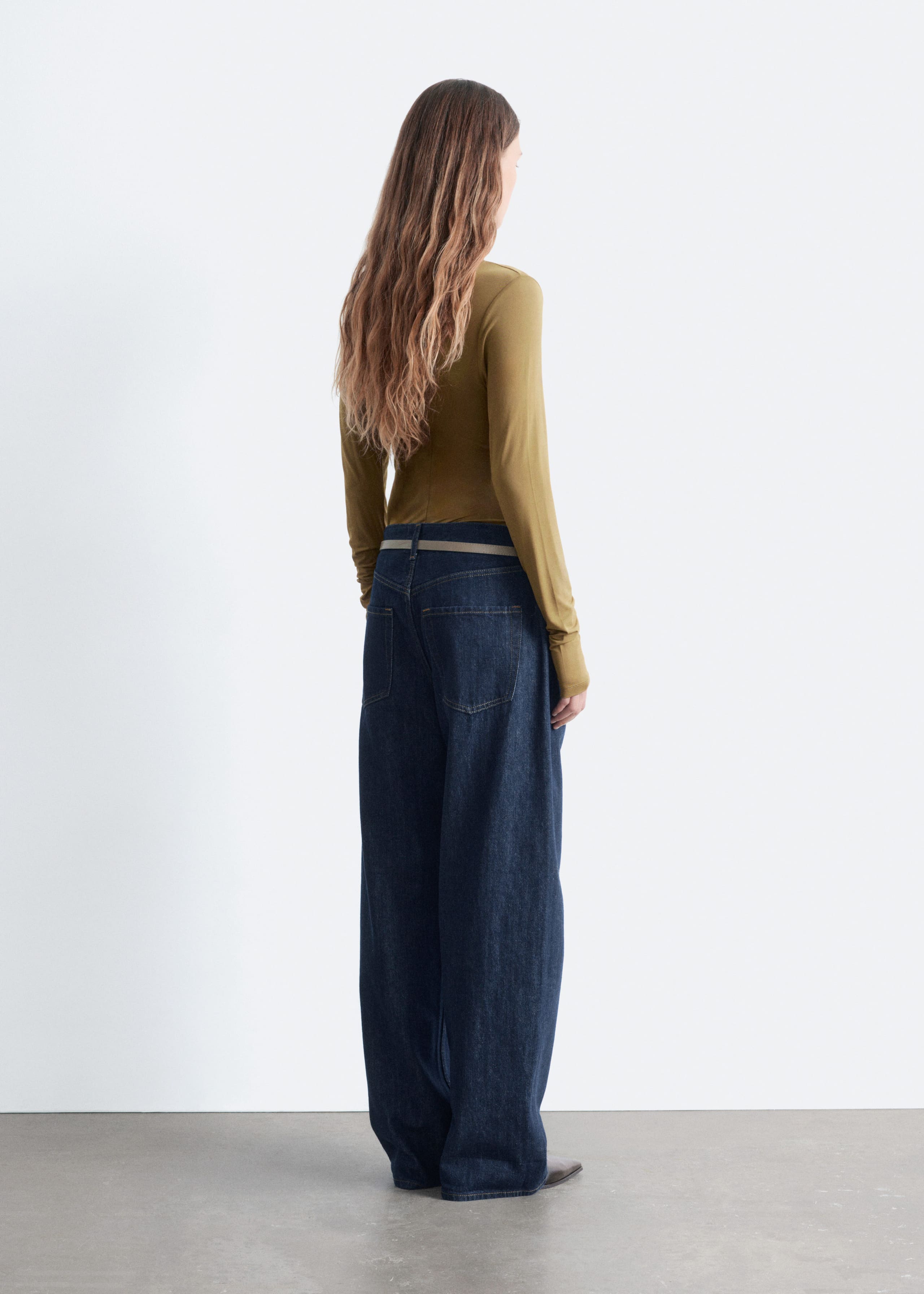 Haut drapé - Noir - Lookbook