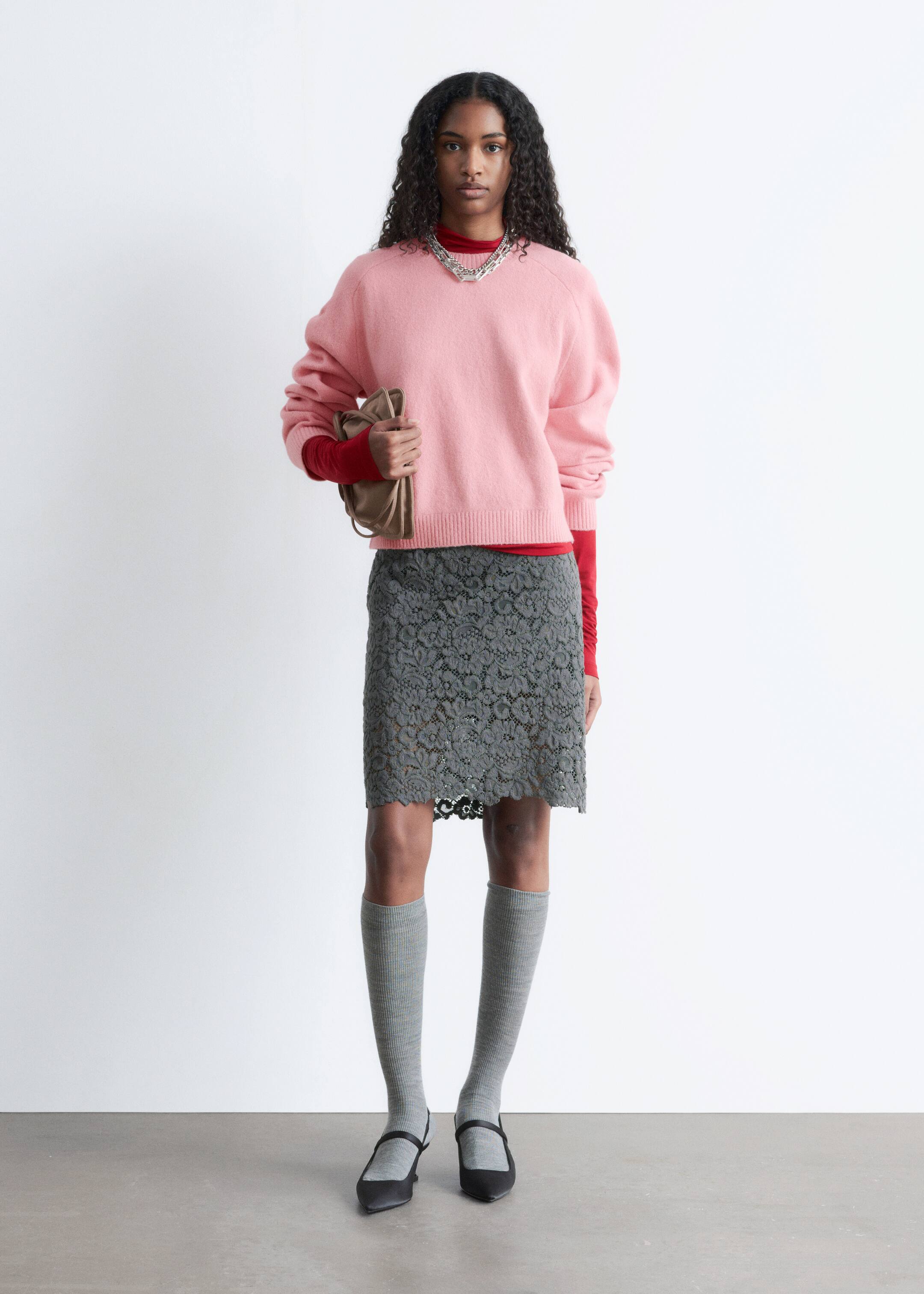 Agrandir l'image: Pull en maille - Rose clair - FEMME | H&M CH 3