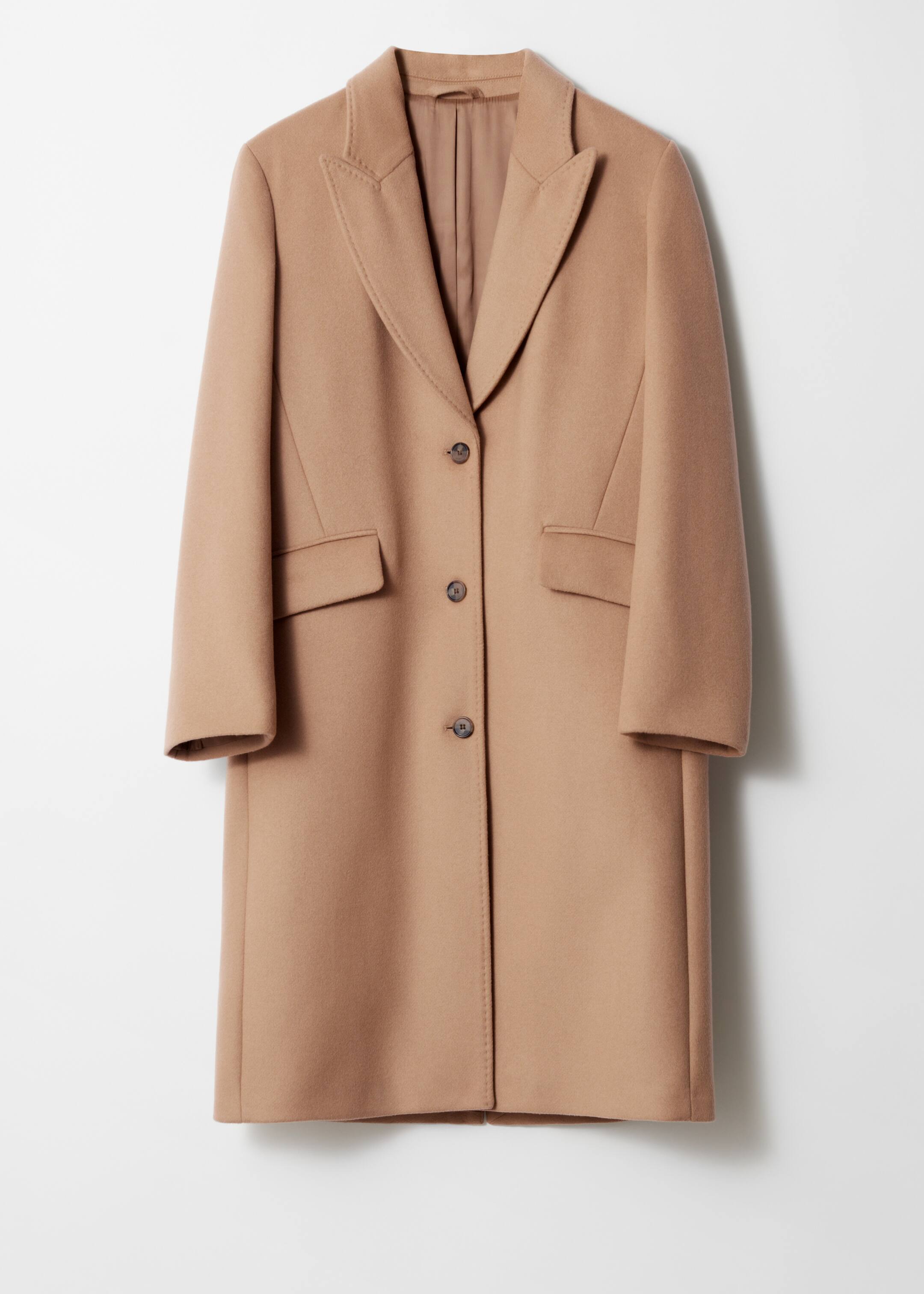 View larger image: Tailored Single-Breasted Coat - Camel - Ladies | H&M GB 7