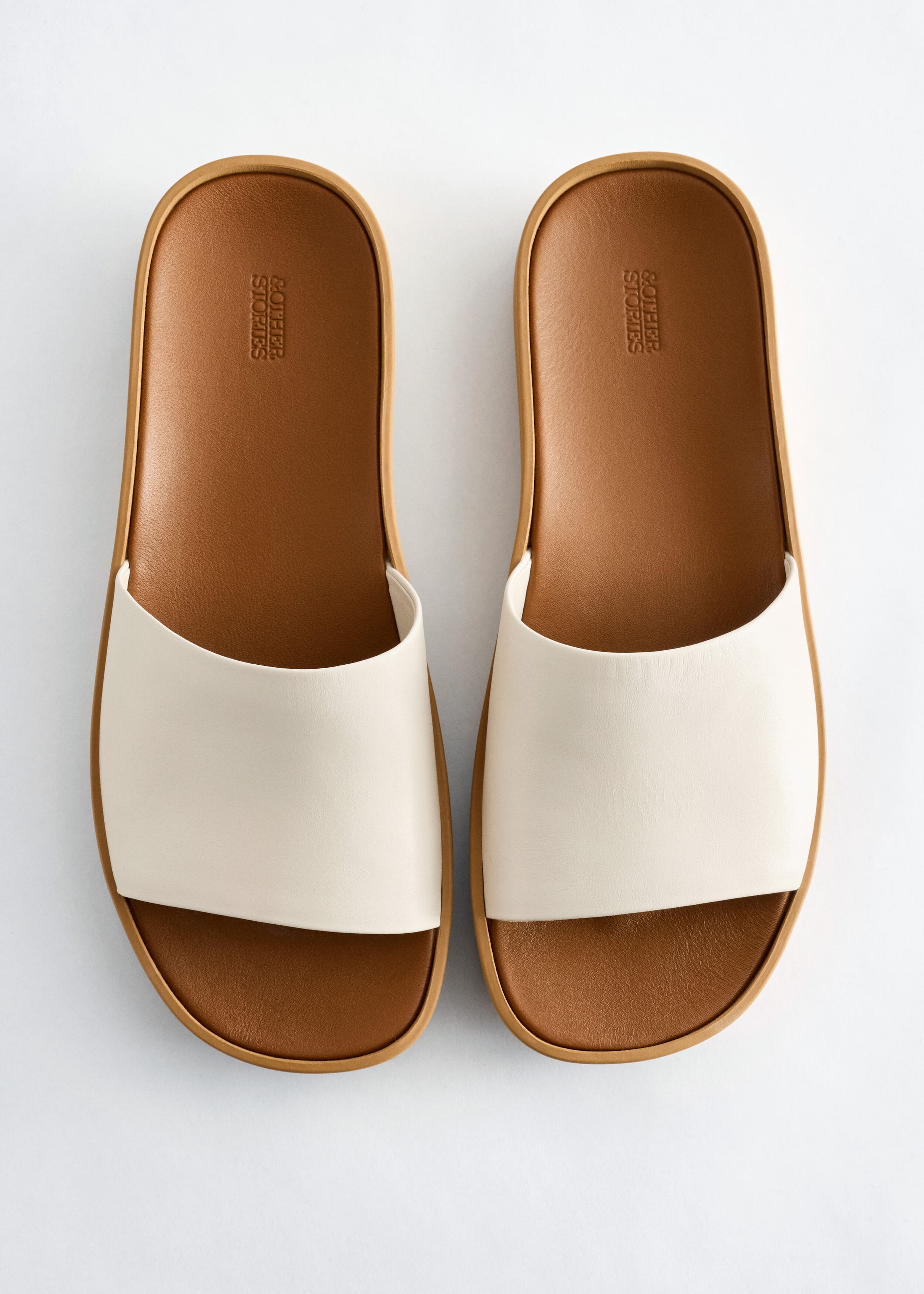 Image of Slip-On Leather Sandals