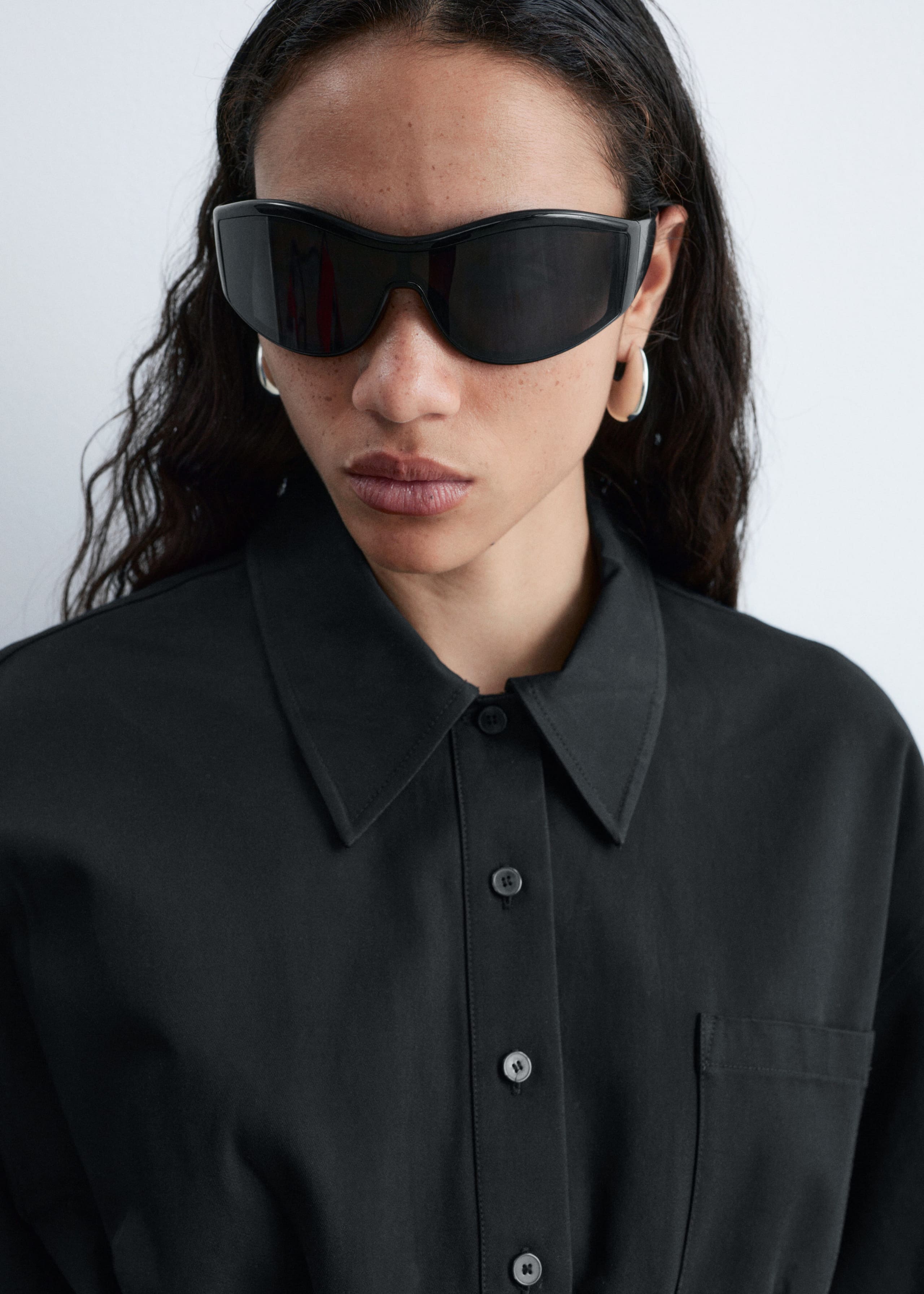 Image of Ausgestelltes Minikleid mit Kordelzug