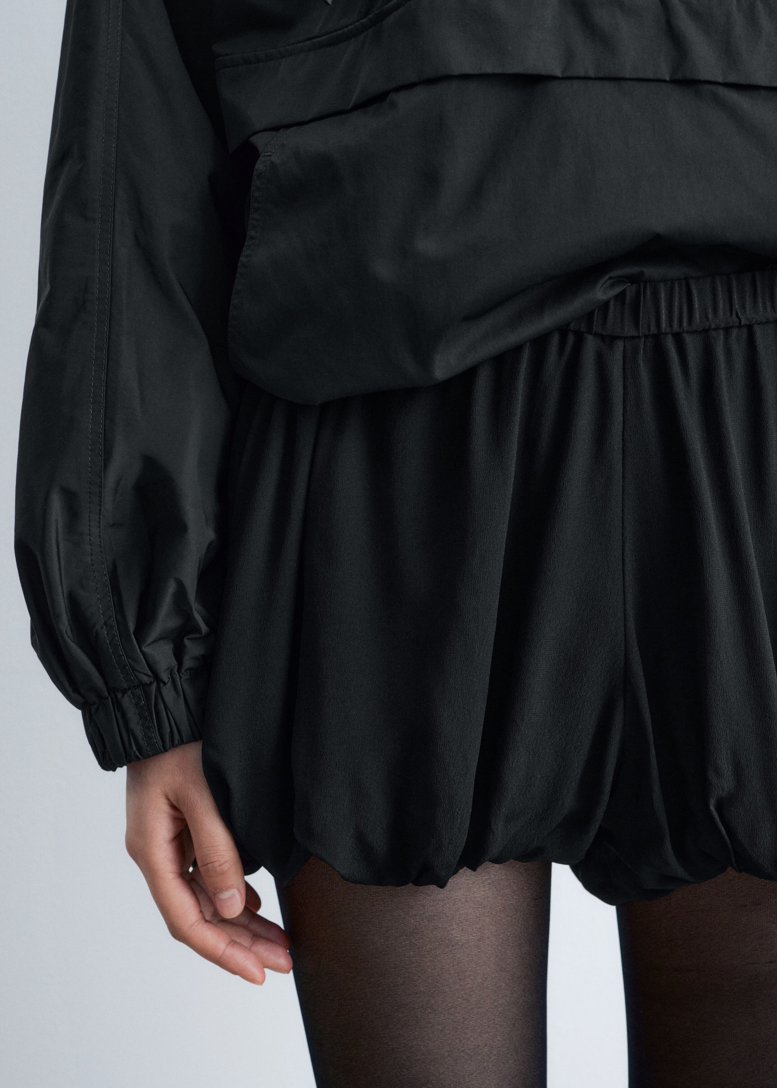 Image of Elastic Bubble Shorts