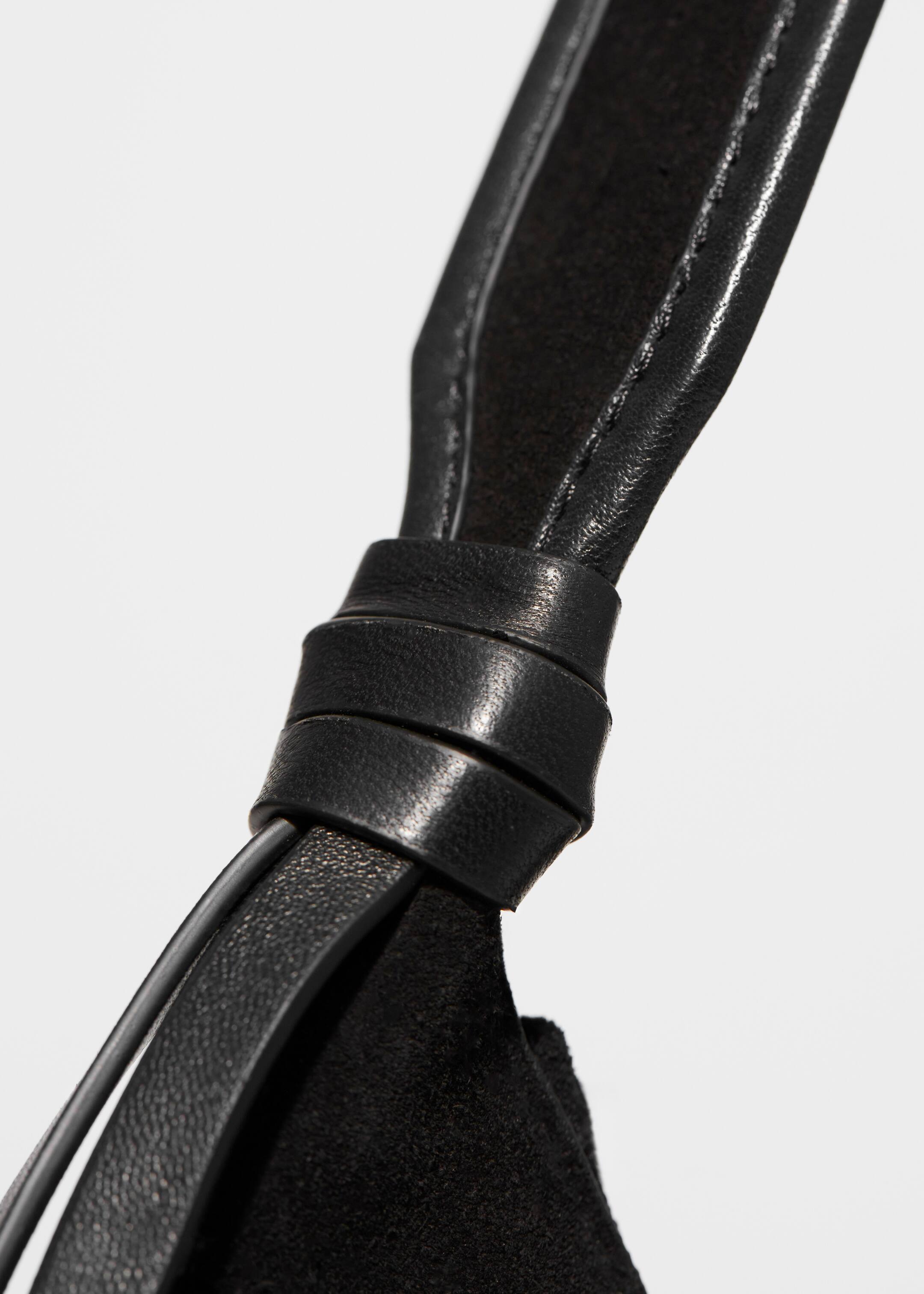 Agrandir l'image: Sac porté épaule en daim à franges - Noir - FEMME | H&M CH 4