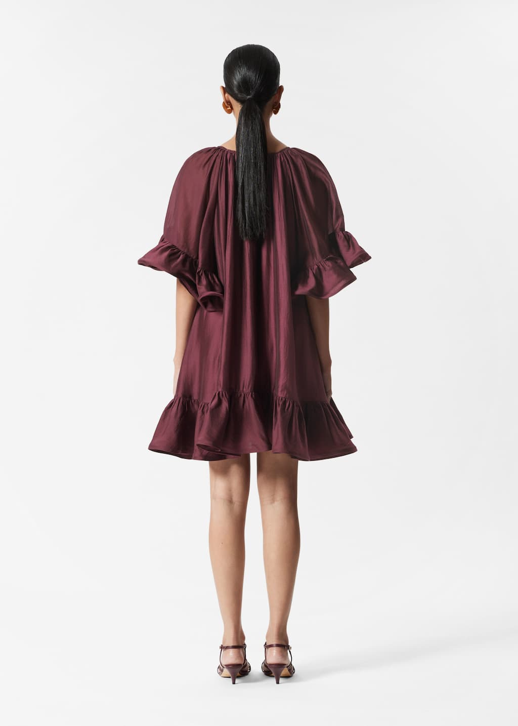 Image of Ruffle Mini Dress