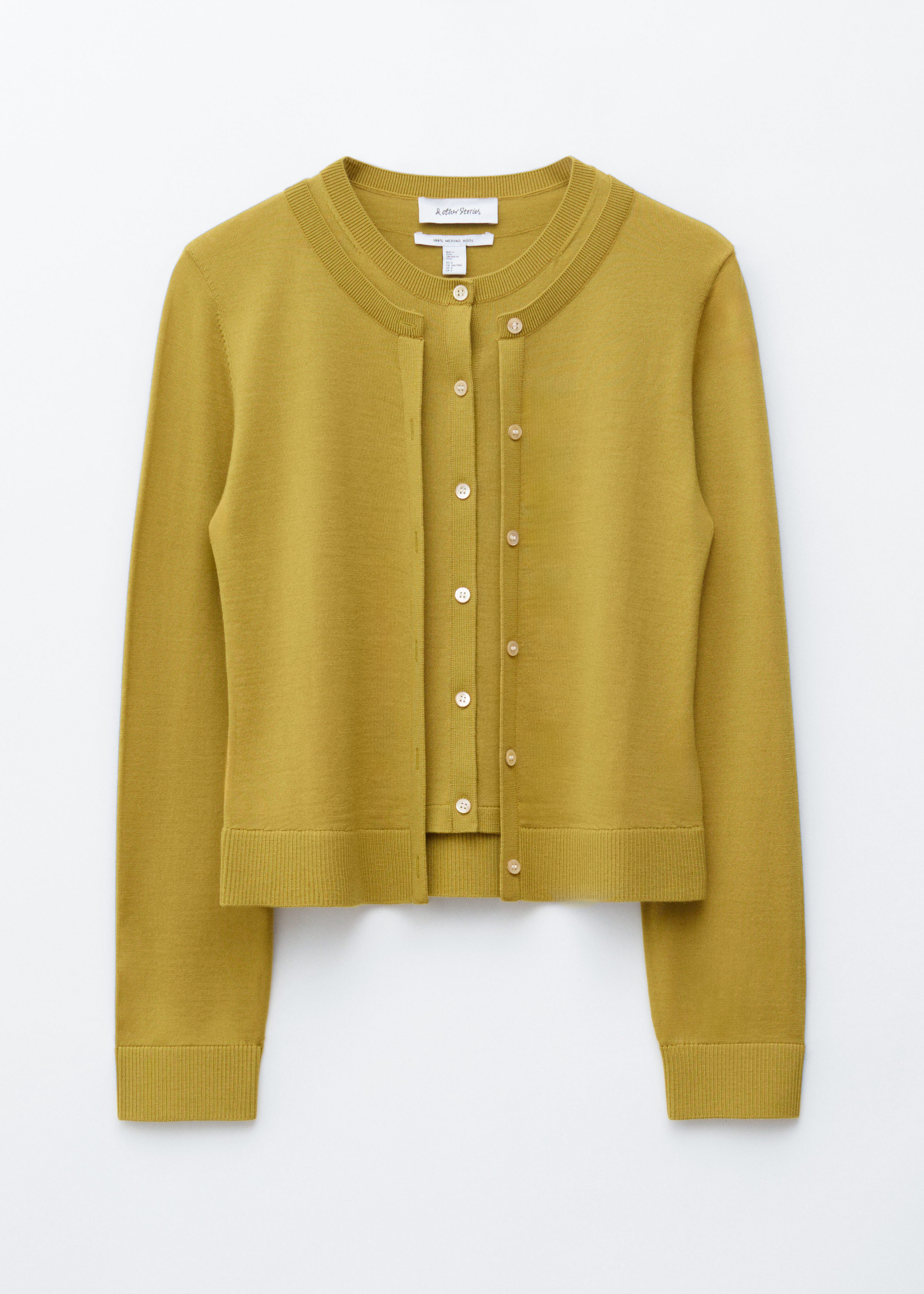 Knitted Zip-Up Cardigan - Brown - & Other Stories US