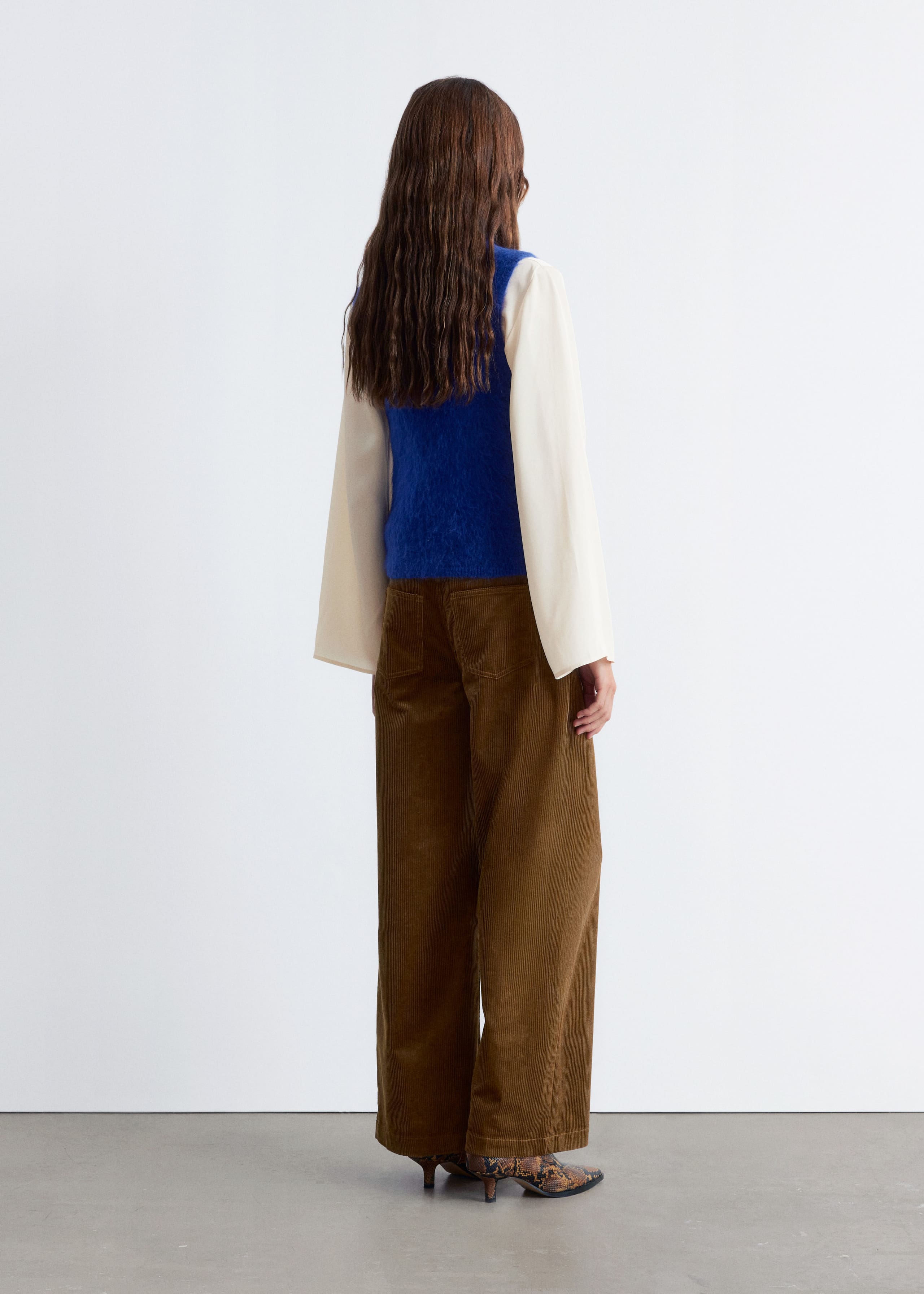 Image of Brushed Mohair-Blend Tank Top
