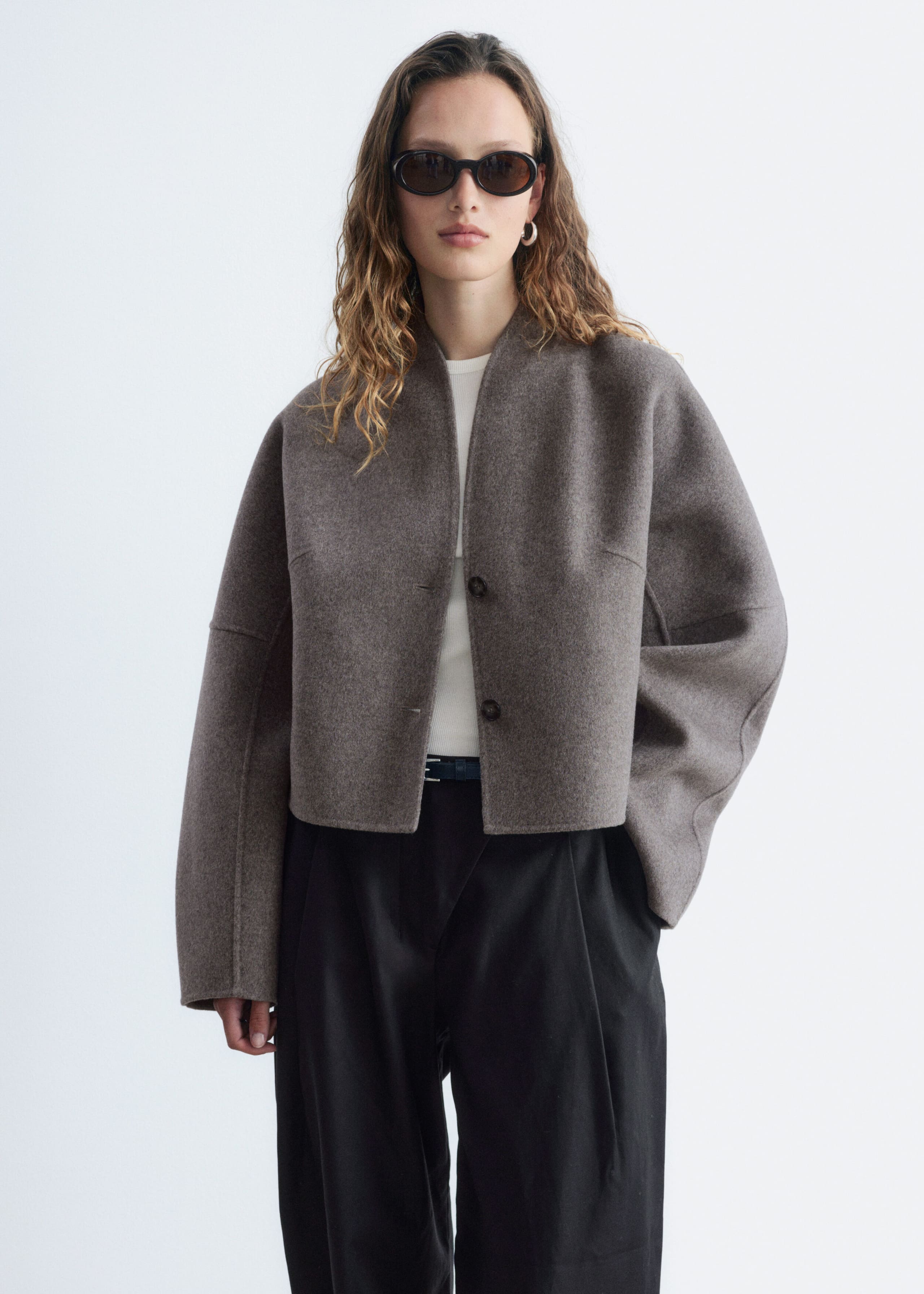Wool Doublé Jacket - Mole - Still Life