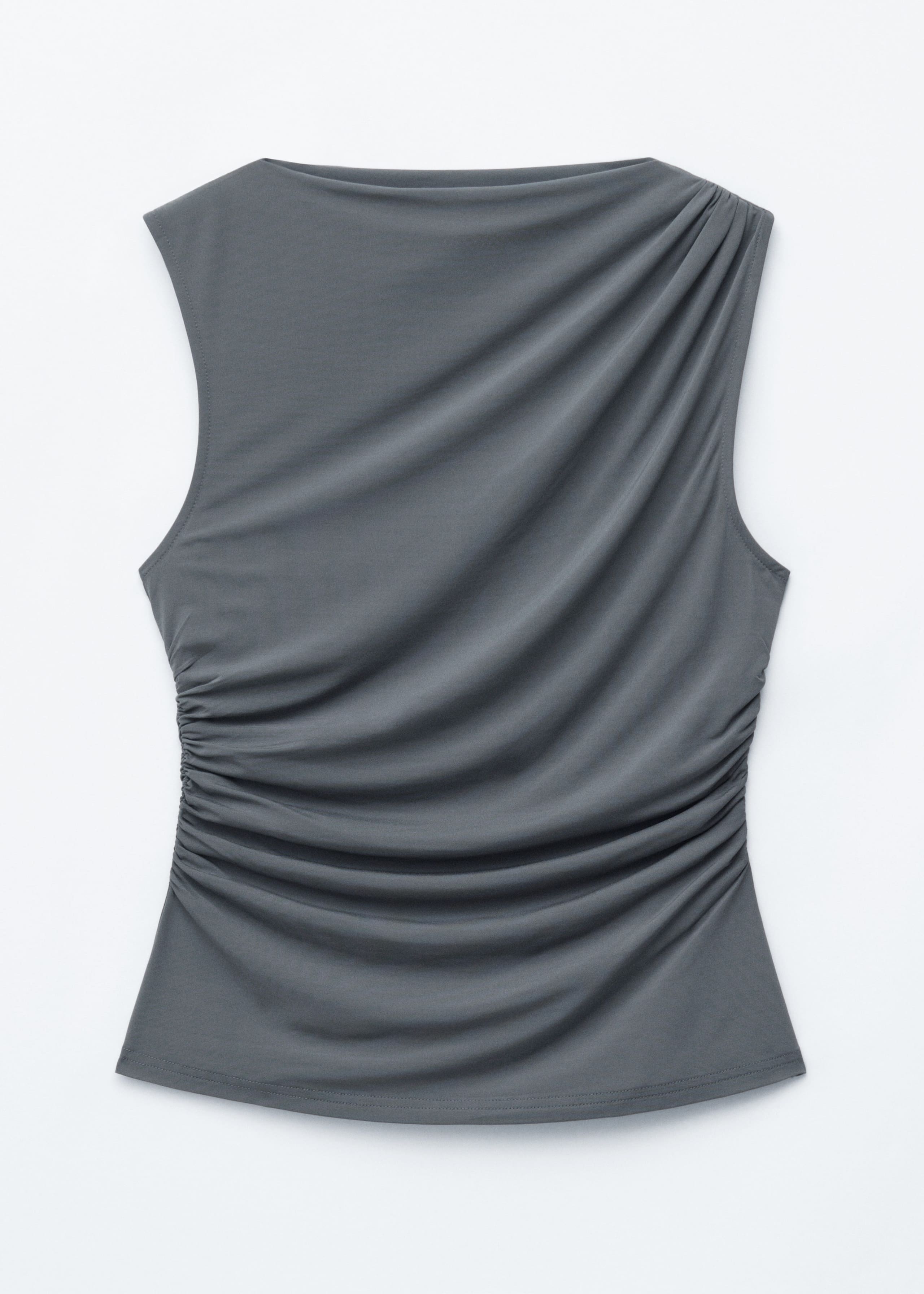 Image of Jersey-Oberteil mit Drapierung