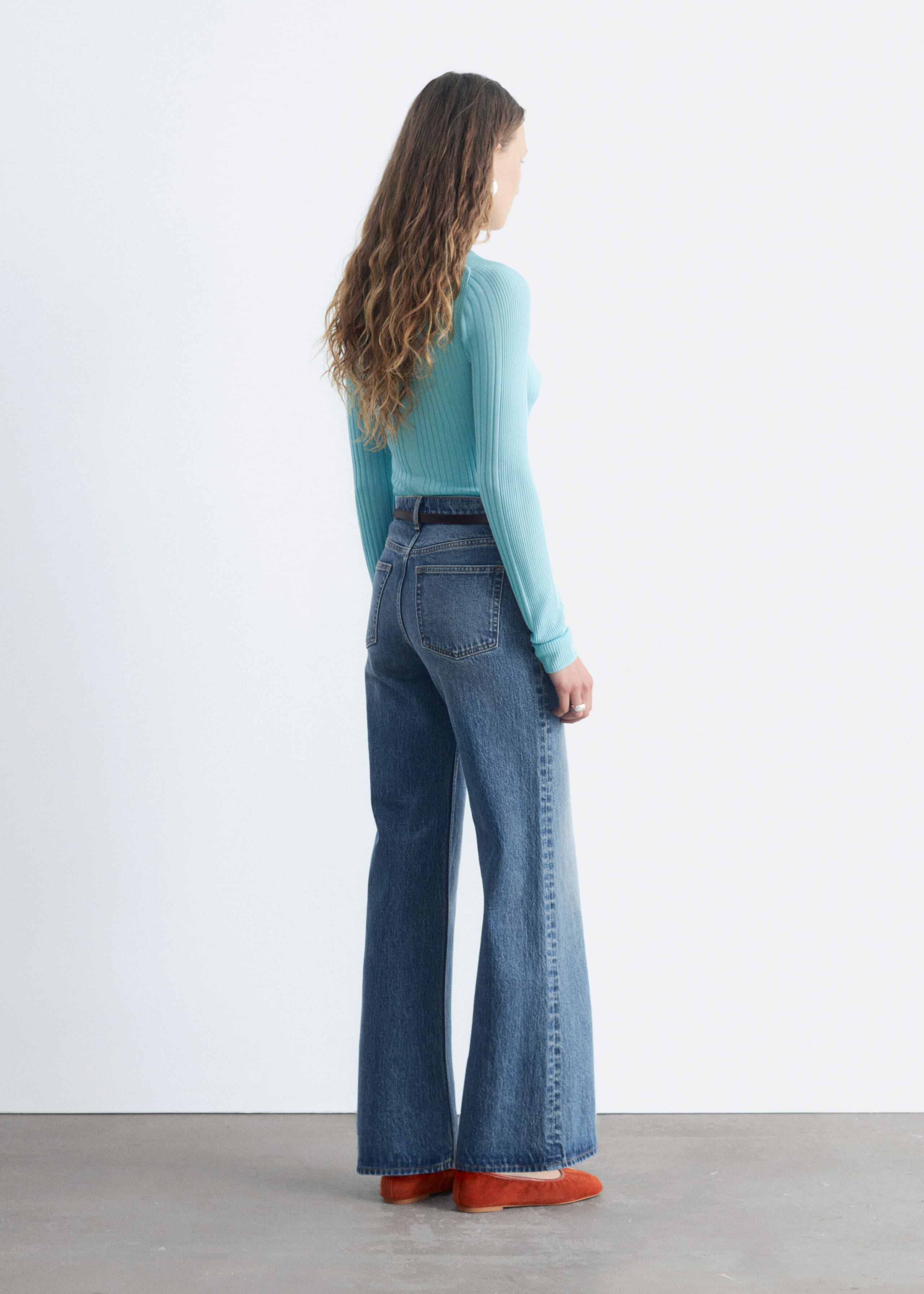 Ribbed Top - Yellow - Lookbook