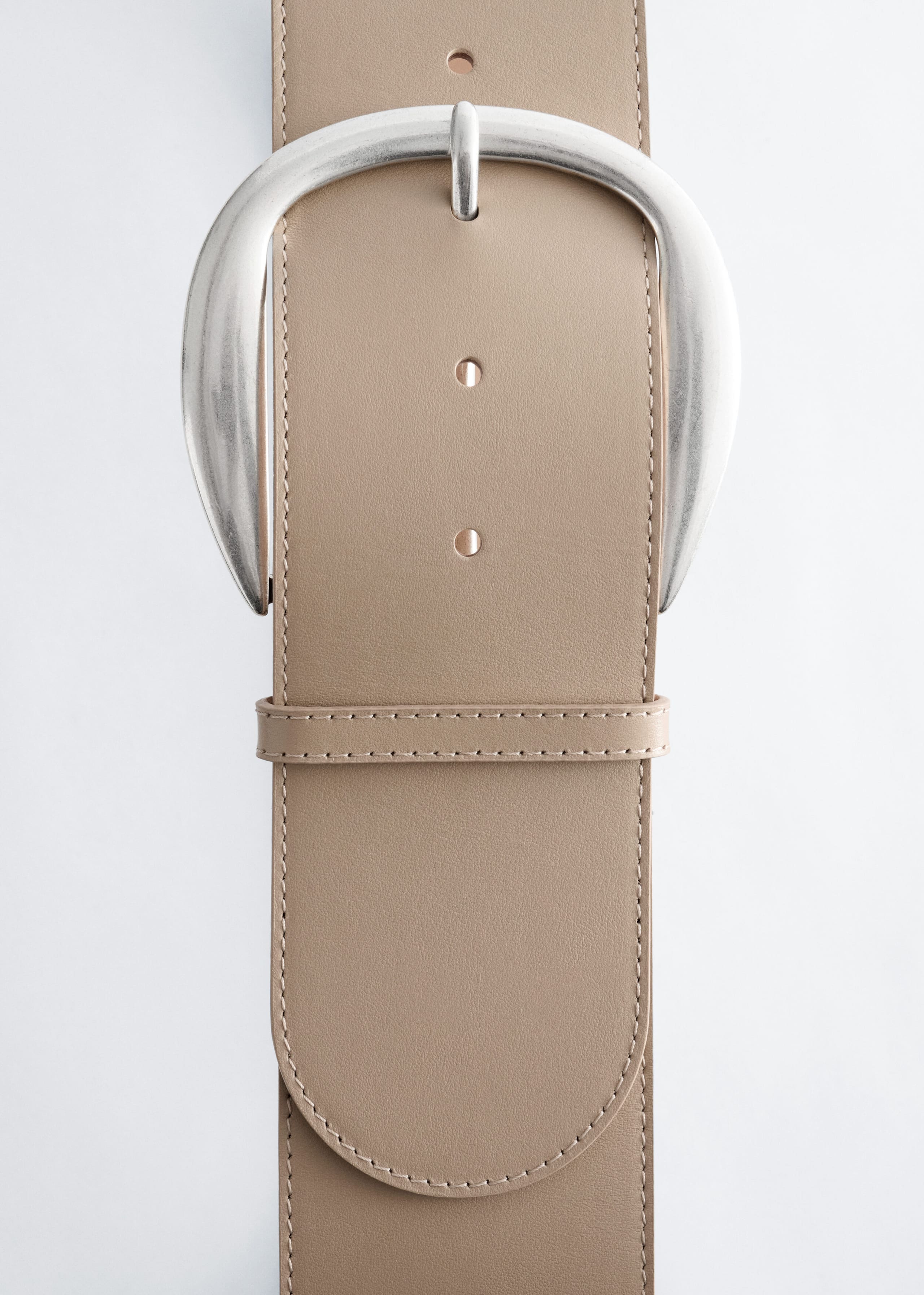 Image of Wide Leather Belt