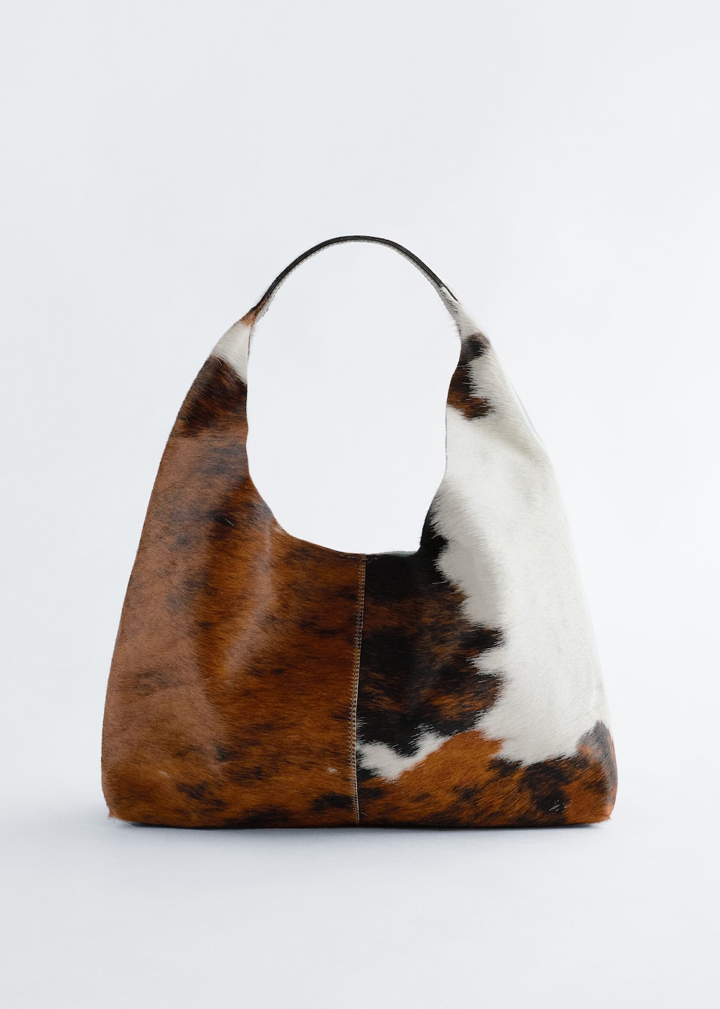 Image of Animal-Print Leather Tote