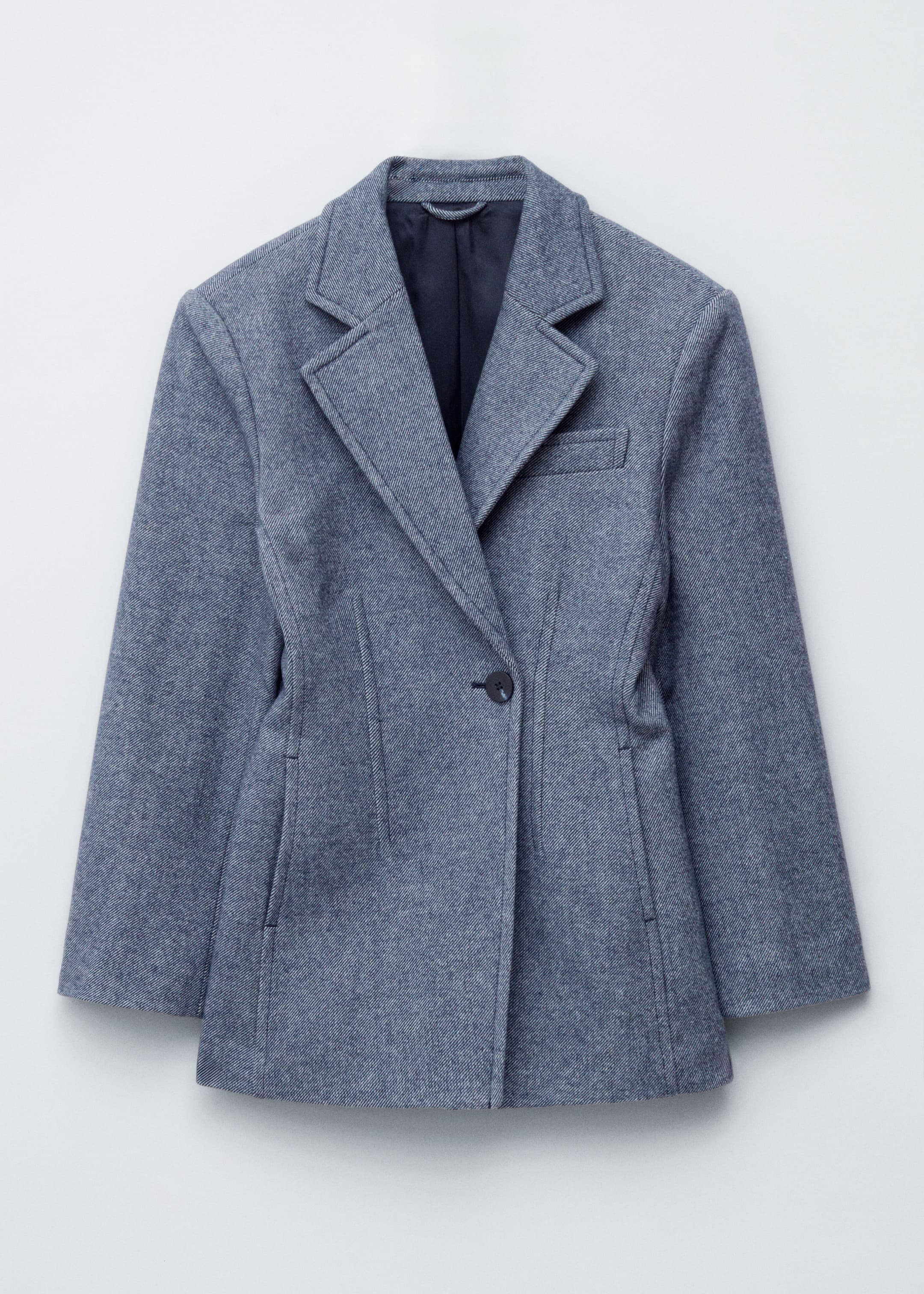 Nagyobb kép megtekintése: karcsúsított válltöméses blézer - Dusty Blue - NŐI | H&M HU 6