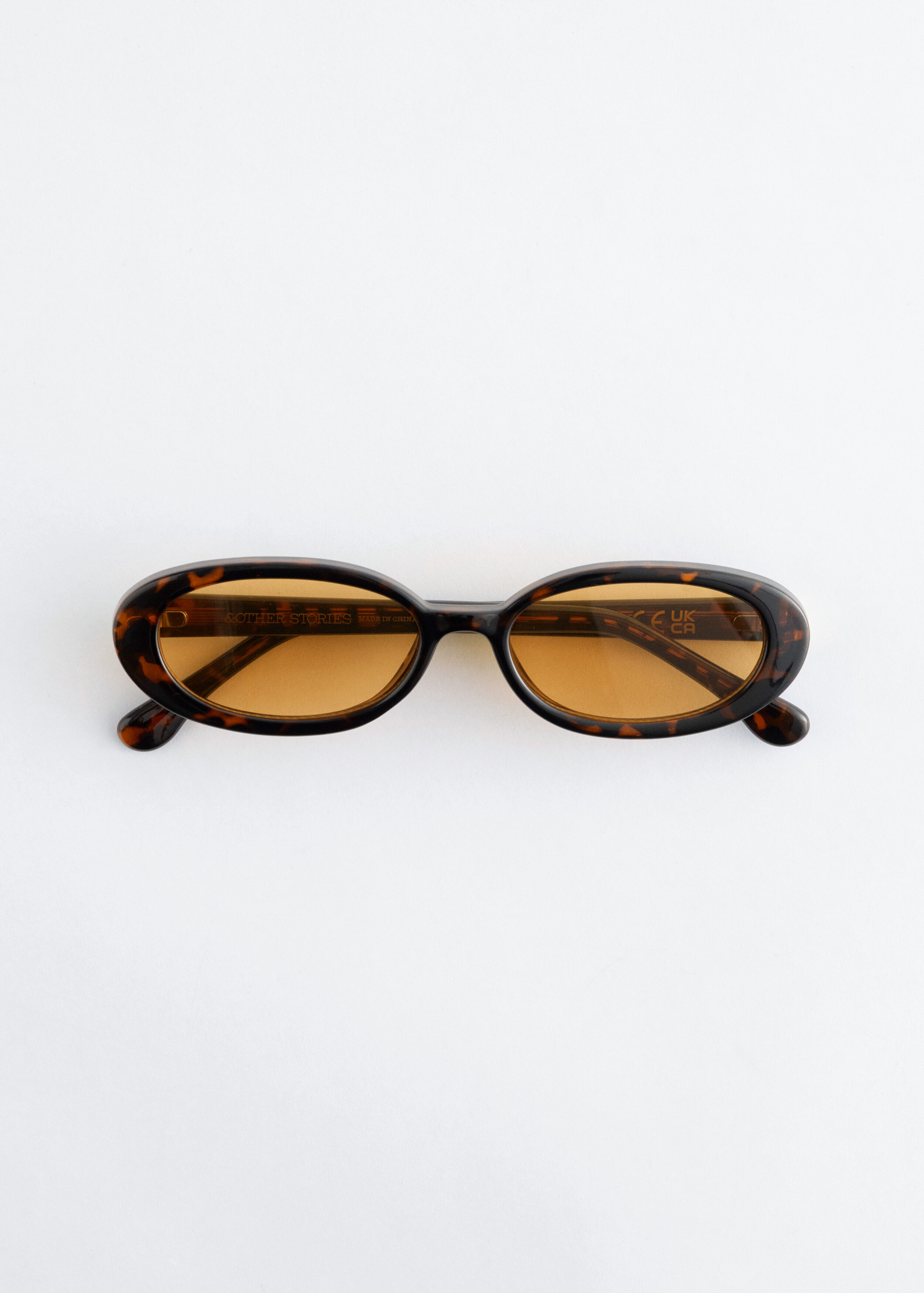 Oval-Frame Sunglasses - Green - Sunglasses - & Other Stories CH