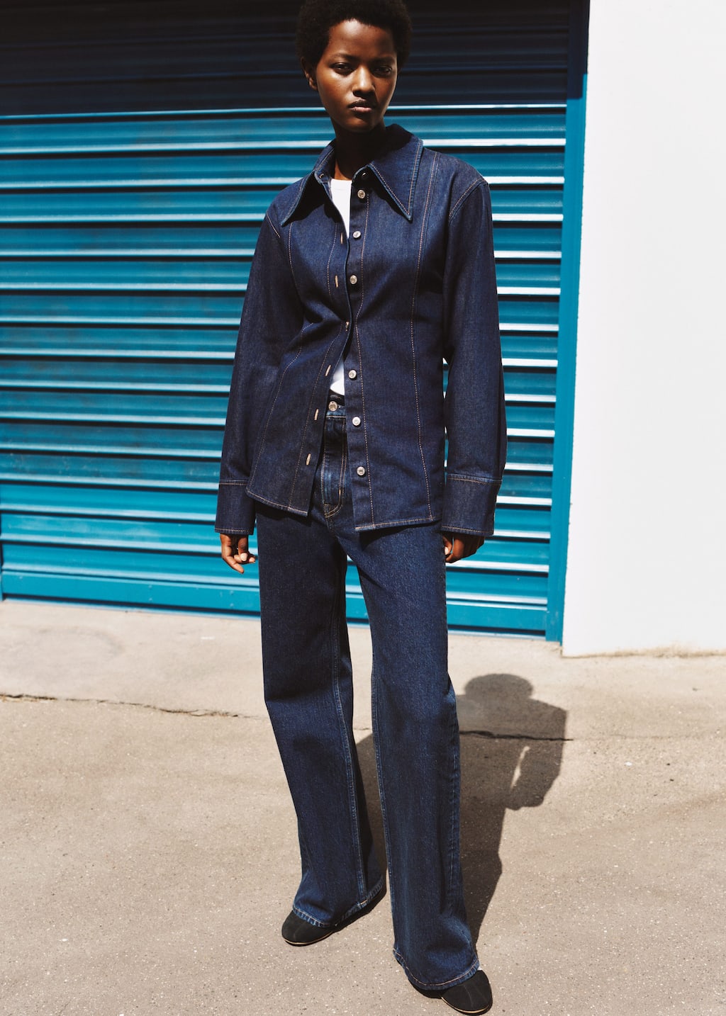 Image of Wide-Leg Jeans