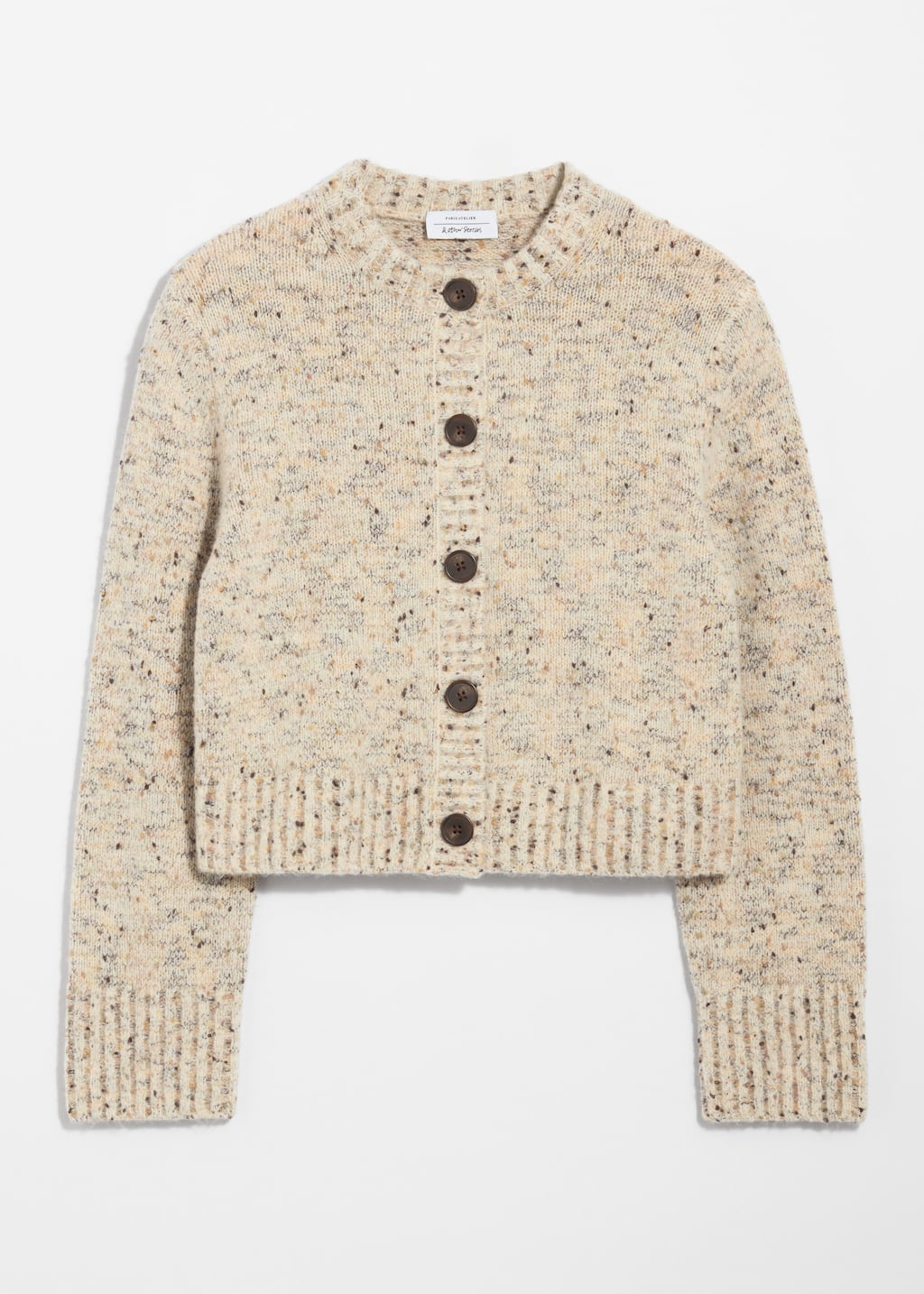 Buttoned Knit Cardigan - Dark Red - Still Life