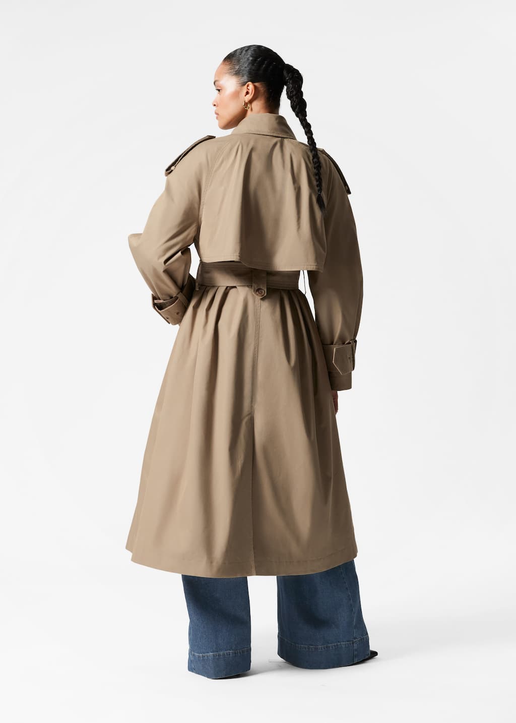 Image of Maxi-Trenchcoat mit Gürtel