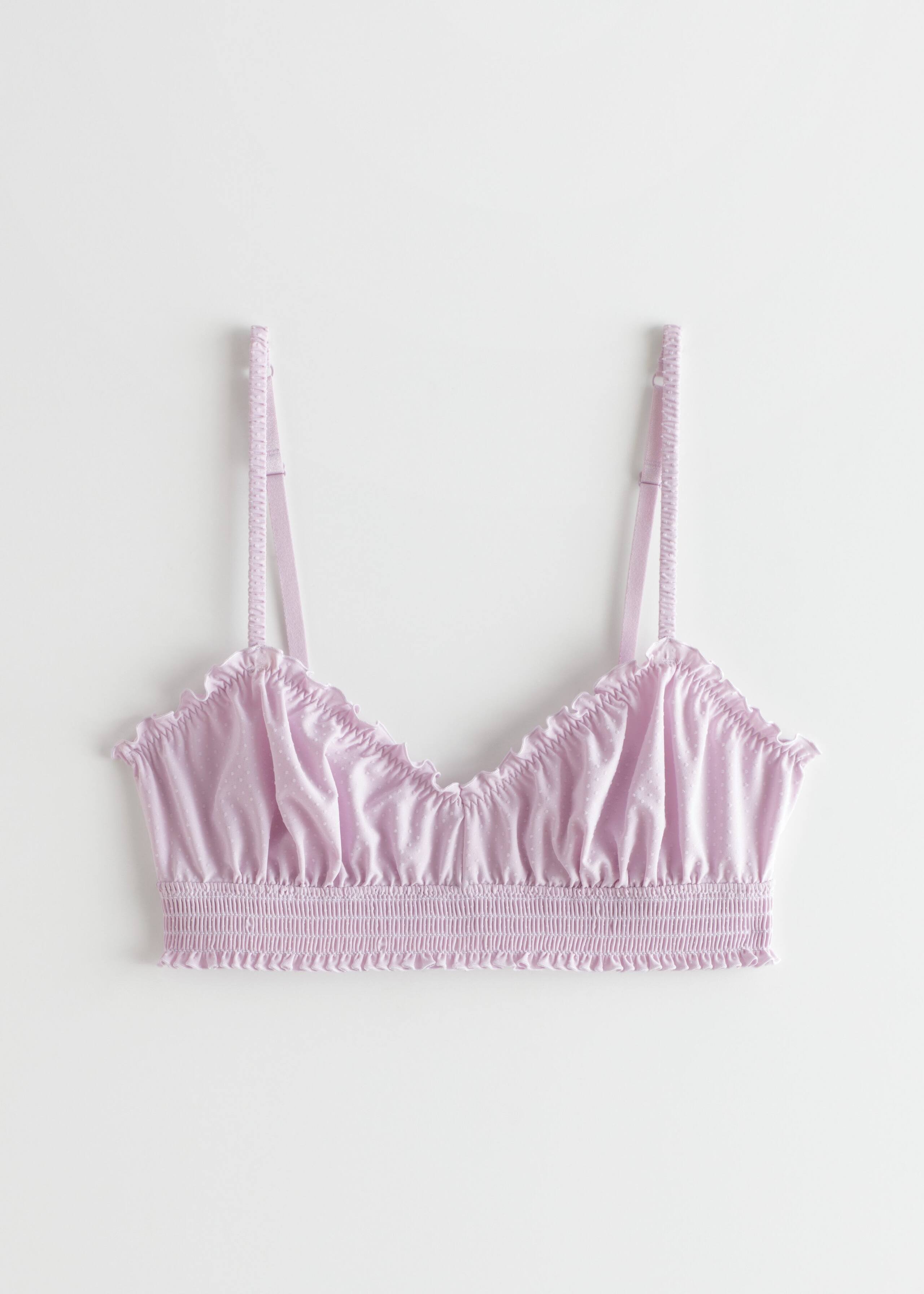 Frilled Bra - Lilac - Still Life