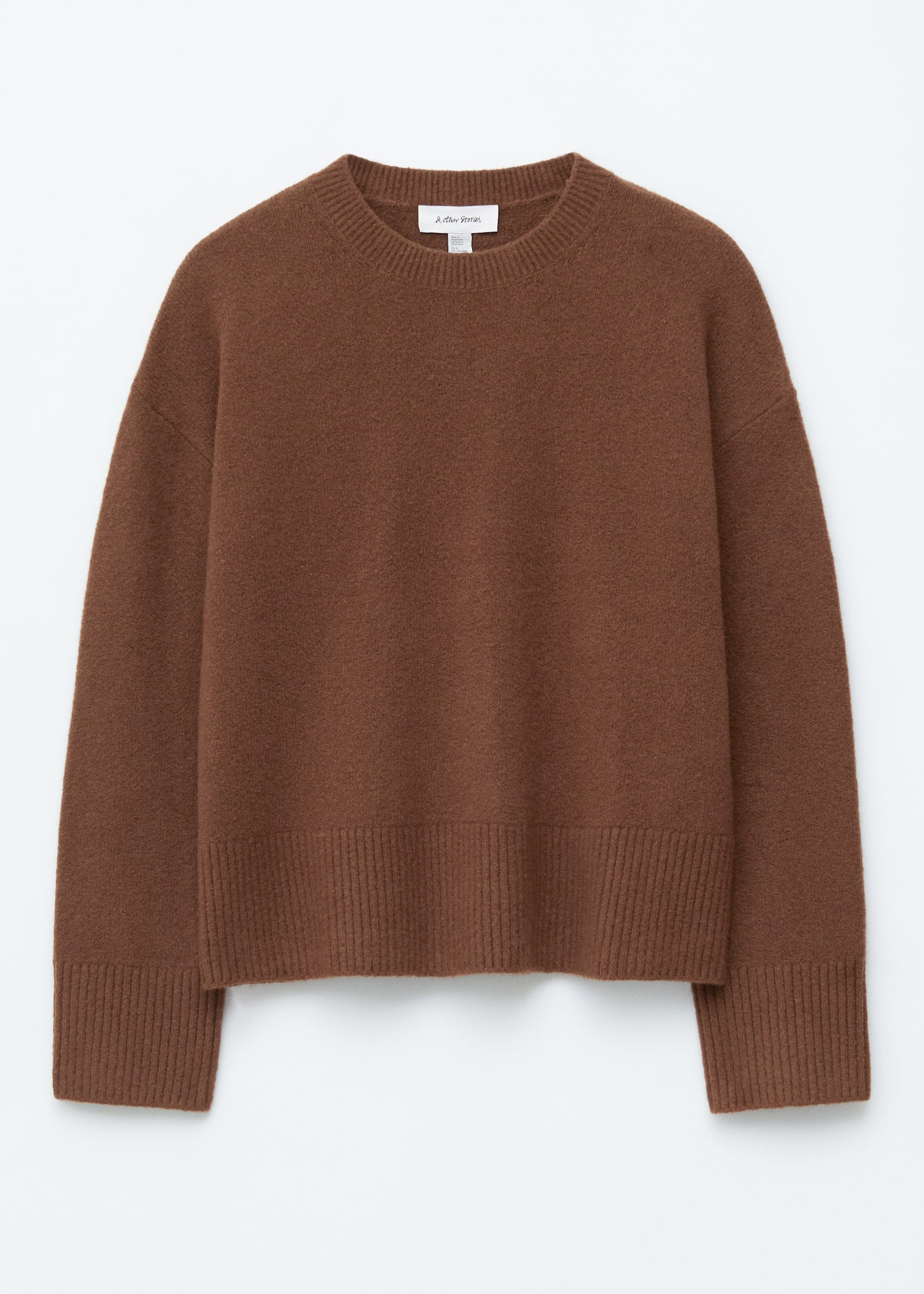 Relaxed Knit Jumper - Dark Brown/Dark Blue/Mole Beige/Dark Red/Grey Melange/White/Black/Dusty Pink/Lilac/Mole/Cerise Pink/Navy/Red - 2