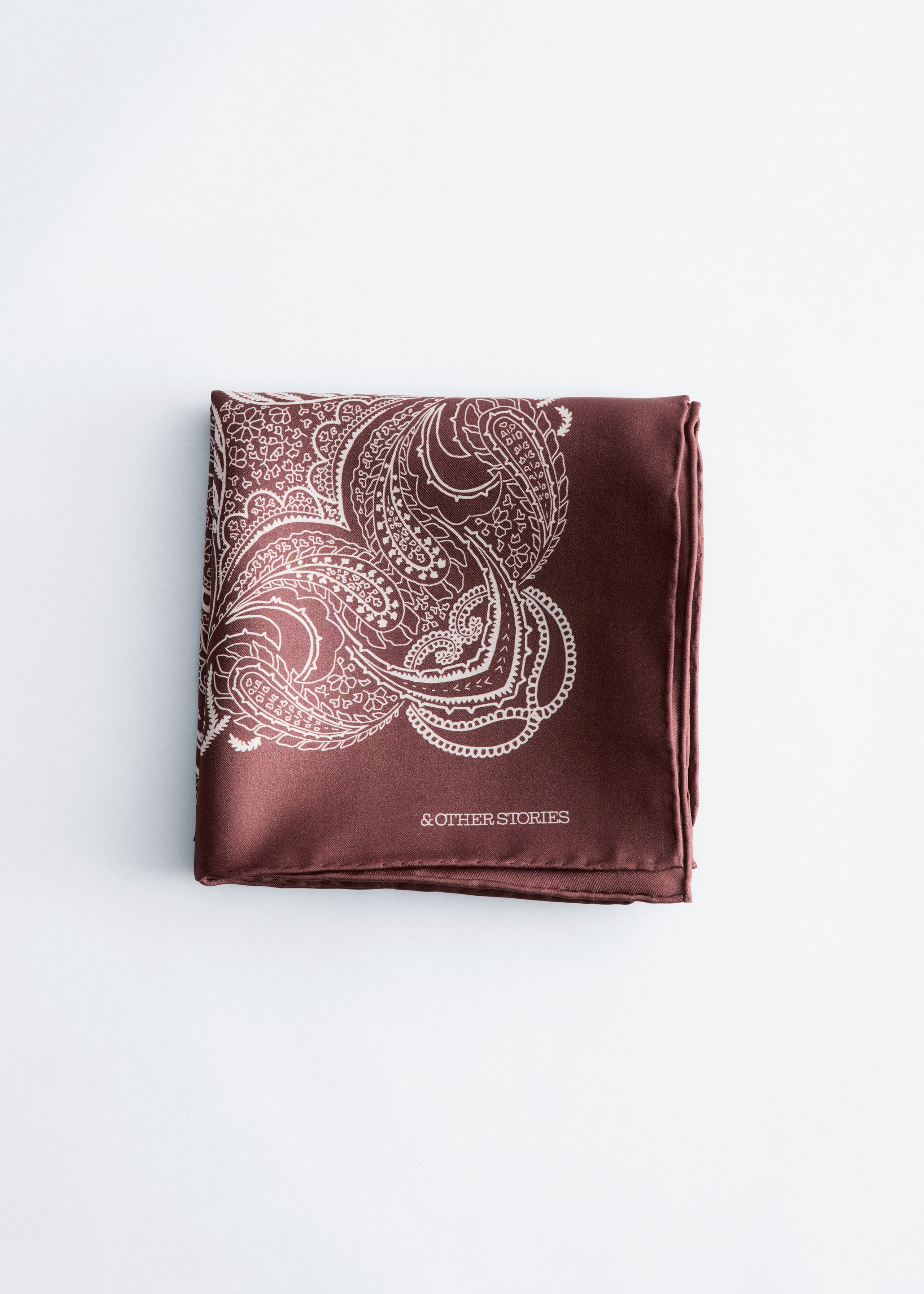 Image of Paisley Silk Scarf